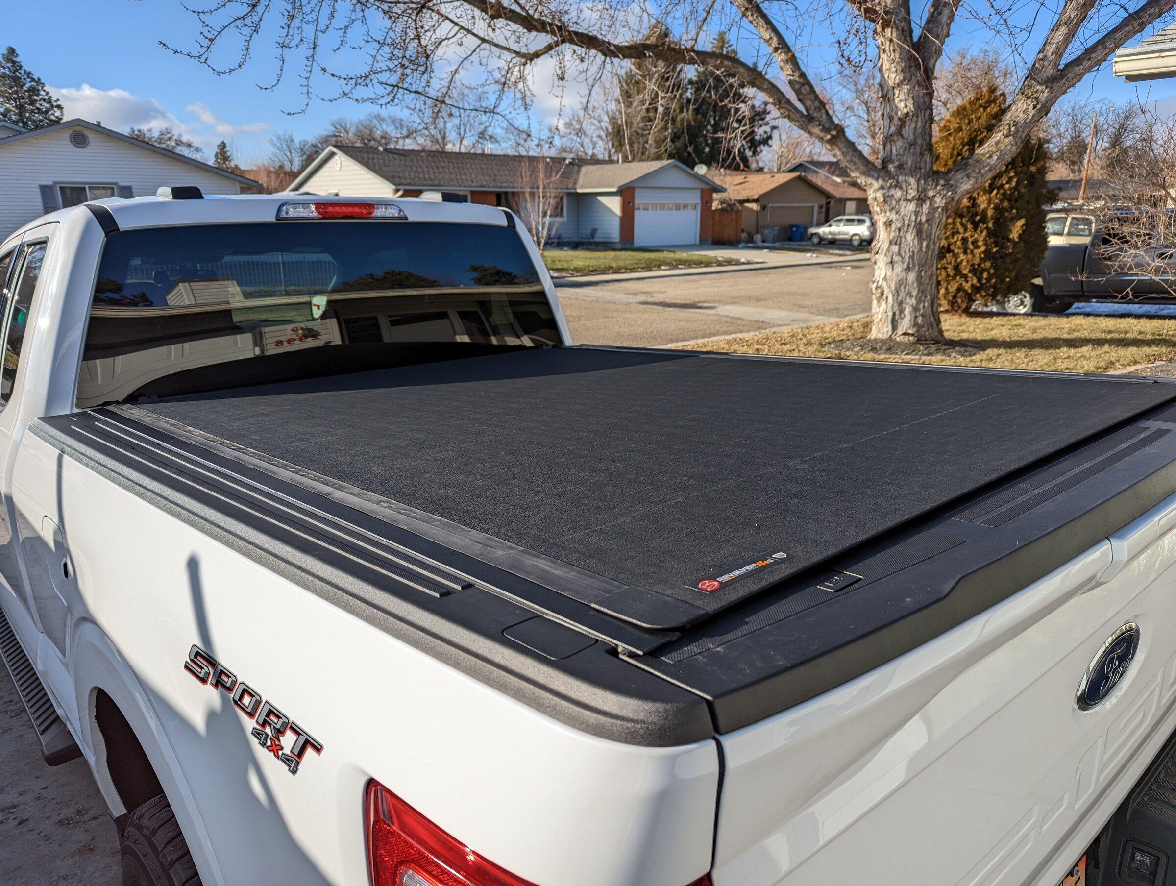 Ford F-150 Lightning Installed a New Bak Revolver X4s Tonneau Cover PXL_20220122_223129176