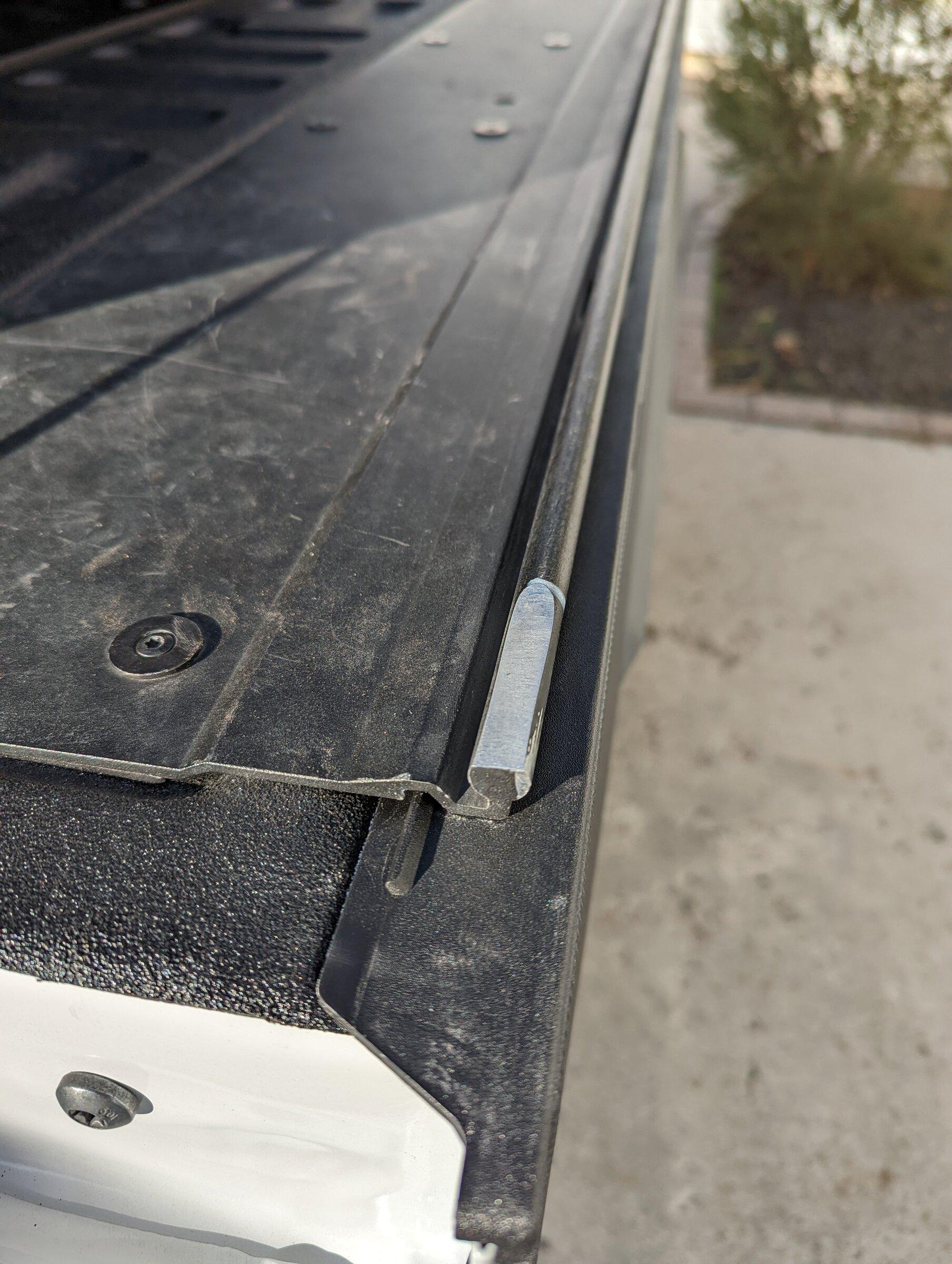 Ford F-150 Lightning Installed a New Bak Revolver X4s Tonneau Cover PXL_20220122_223515626