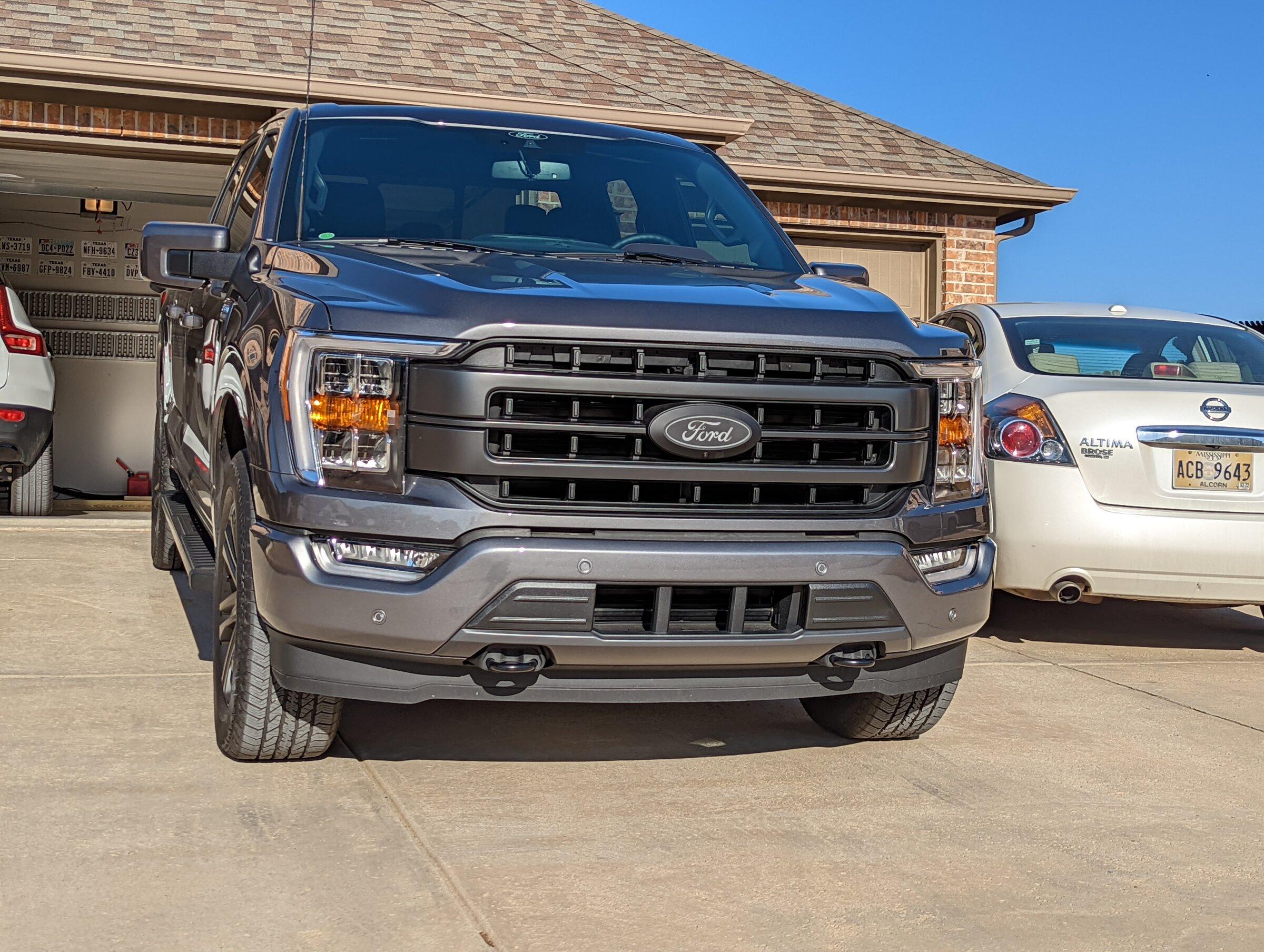 Ford F-150 Lightning Removed Active Air Dam From my F-150 - DIY Writeup PXL_20220211_220756088