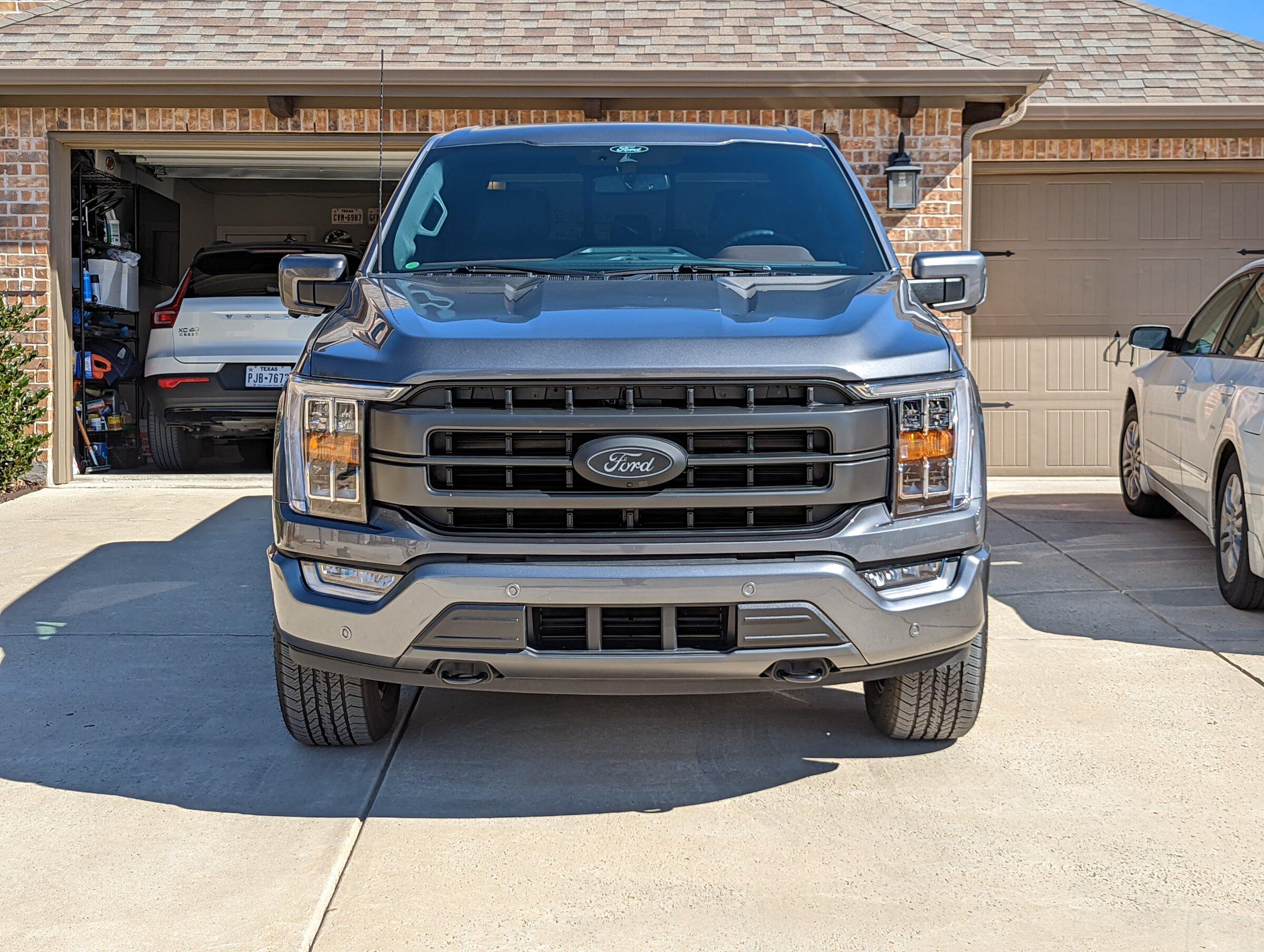 Ford F-150 Lightning Removed Active Air Dam From my F-150 - DIY Writeup PXL_20220213_174530520