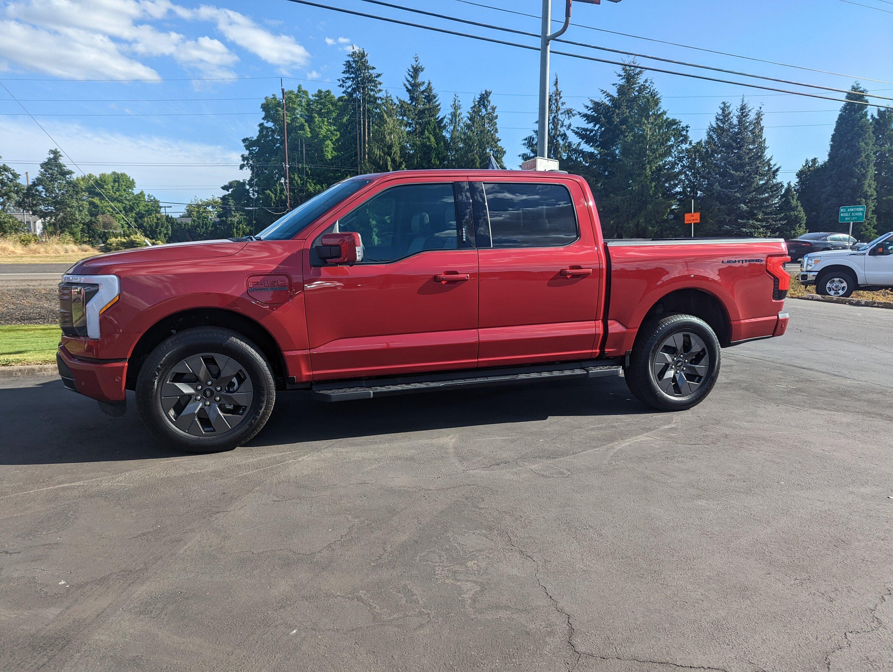 Ford F-150 Lightning List of dealers with Lightning DEMO MANNEQUINS AVAILABLE FOR TEST DRIVES PXL_20220722_004328203