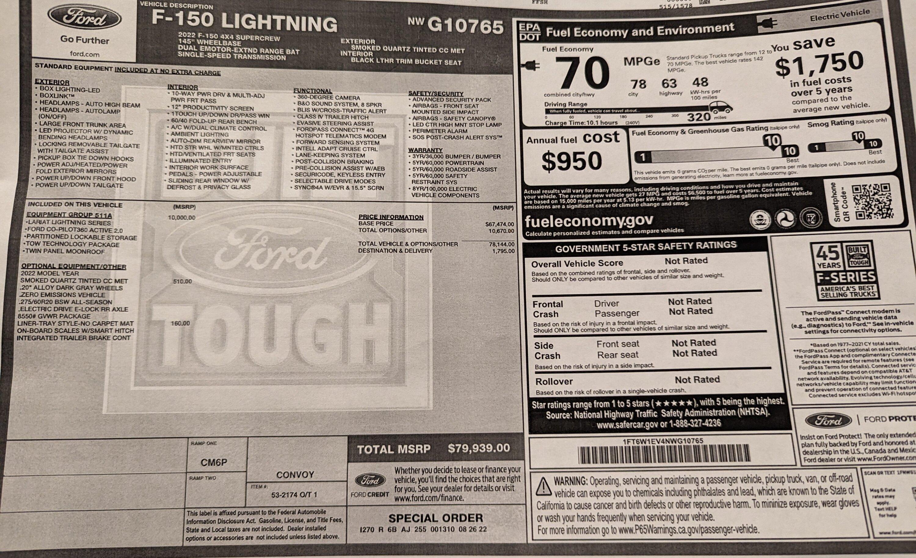 Ford F-150 Lightning Help deciding on purchase PXL_20230318_192221245