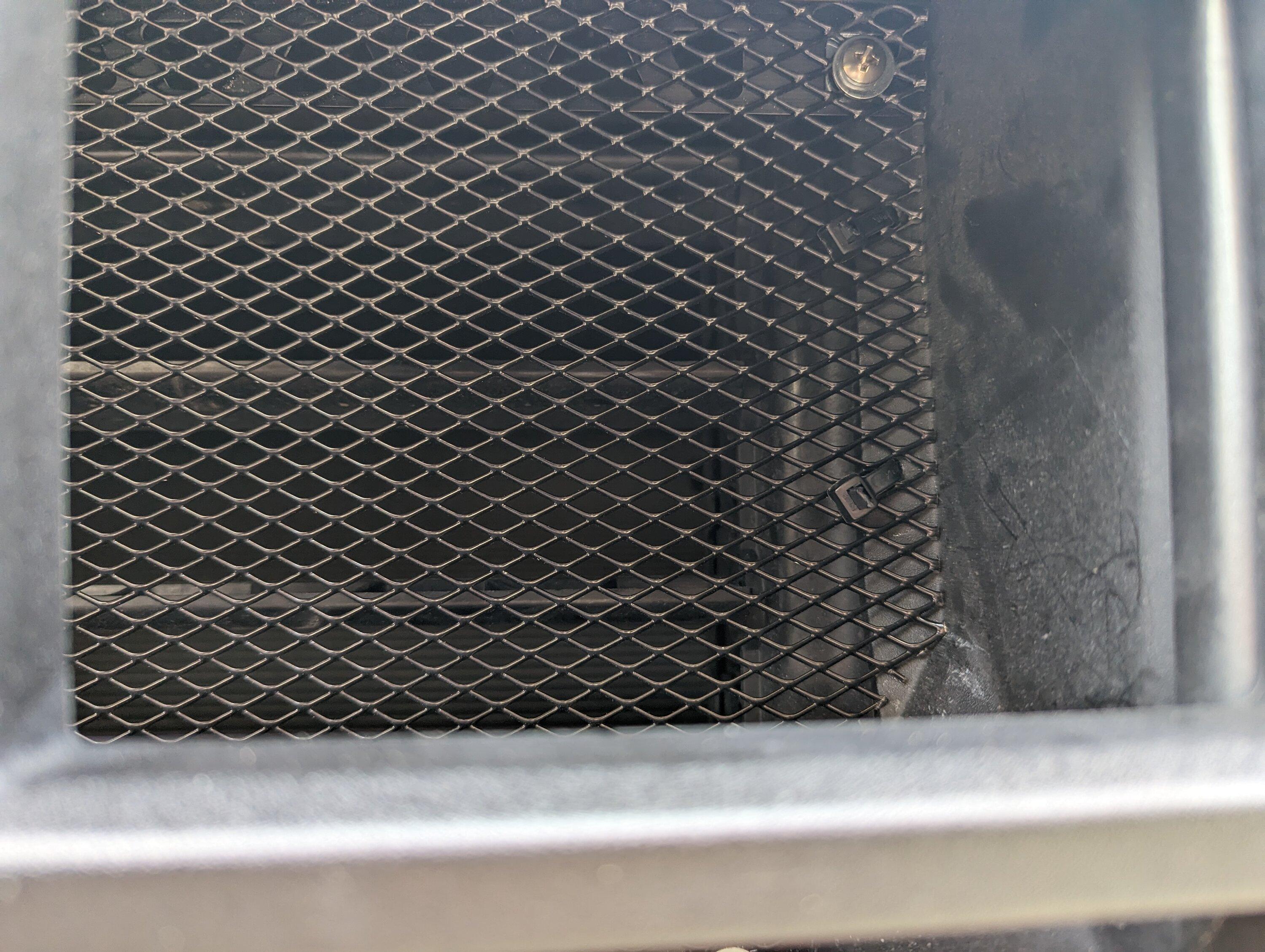 Ford F-150 Lightning Adding grill mesh ahead of active shutters in bumper? PXL_20230506_182307864