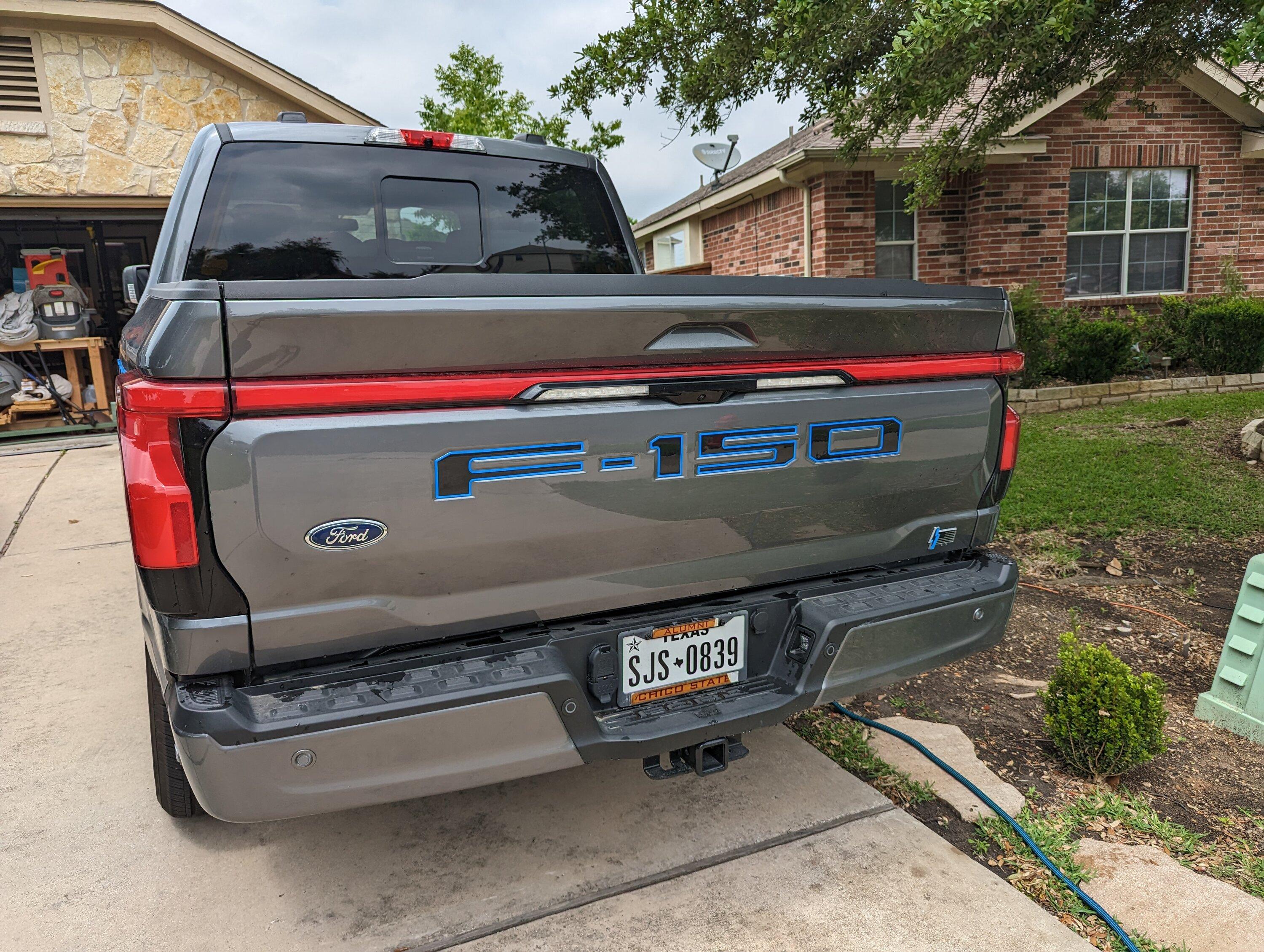 Ford F-150 Lightning 🙋‍♂️ What Did You Do To Your Lightning Today? PXL_20230506_193921388