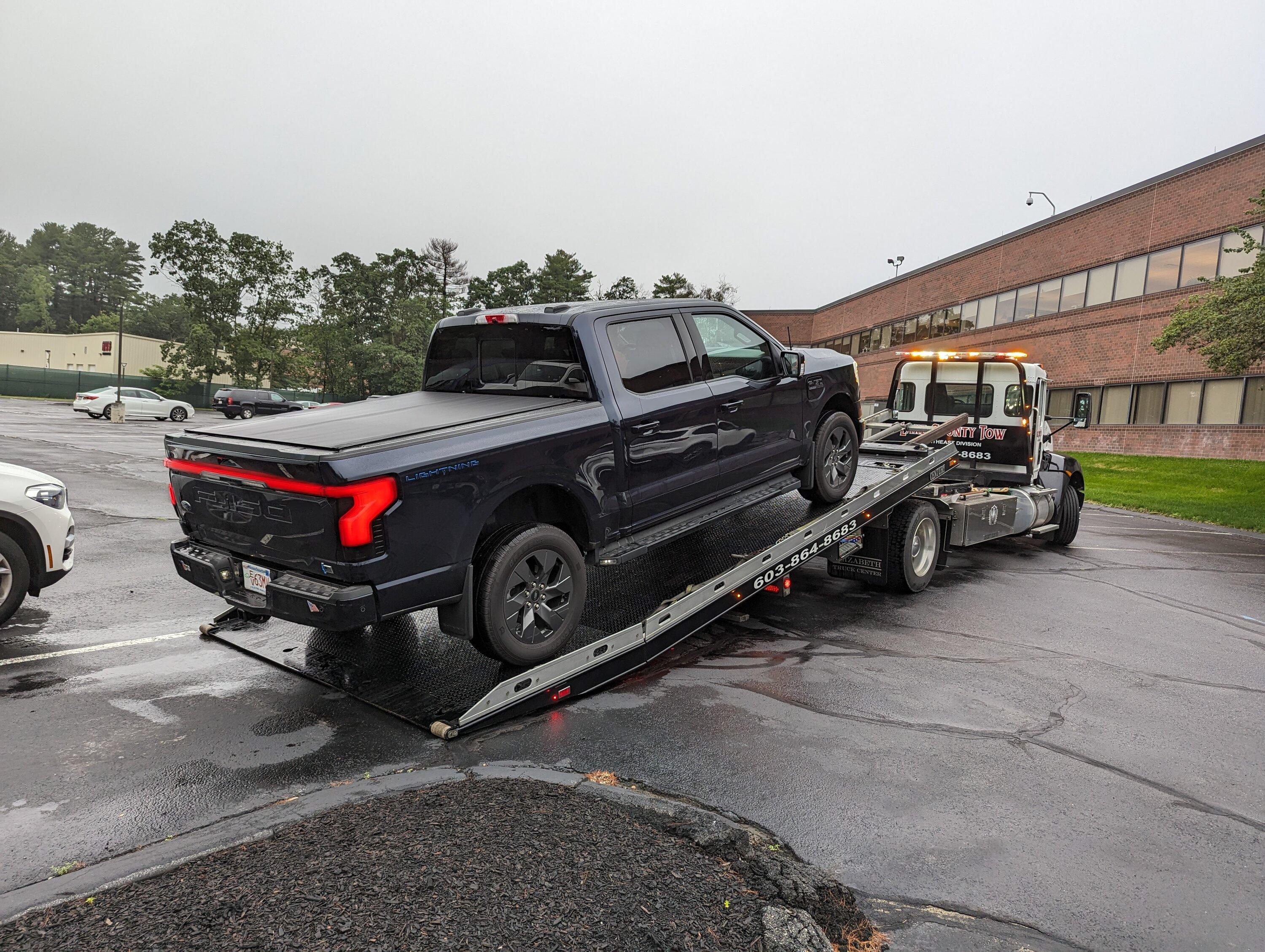 Ford F-150 Lightning Powertrain Malfunction / High Voltage Warning @ 11k miles PXL_20230710_213023845