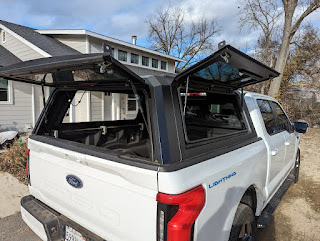 Ford F-150 Lightning Off Road Build - 2022 F150 Lightning XLT in White (w/ RSI Smart Cap) PXL_20231228_224621813