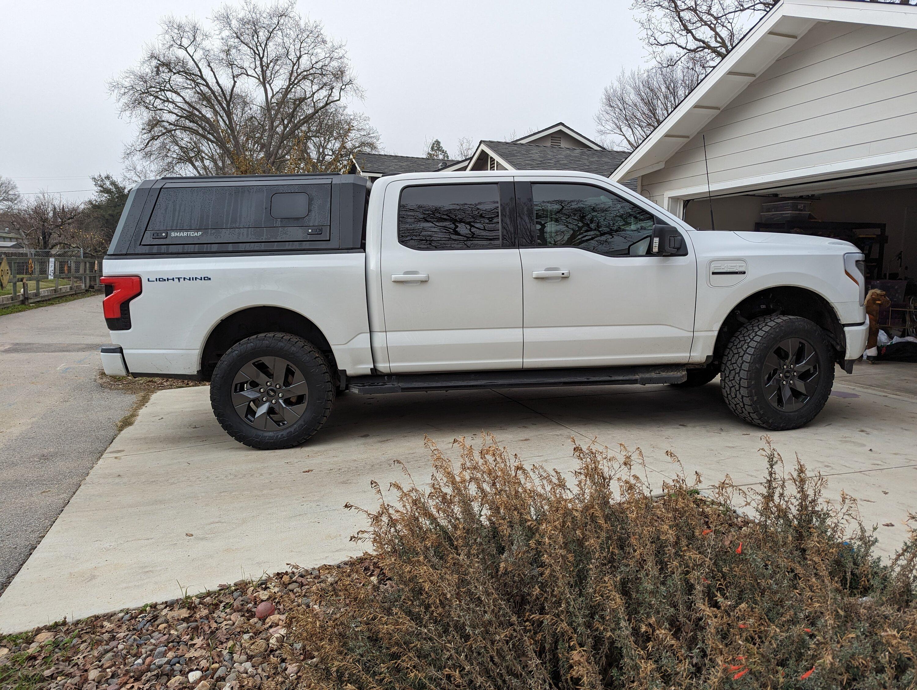 Off Road Build - 2022 F150 Lightning XLT in White (w/ RSI Smart Cap ...