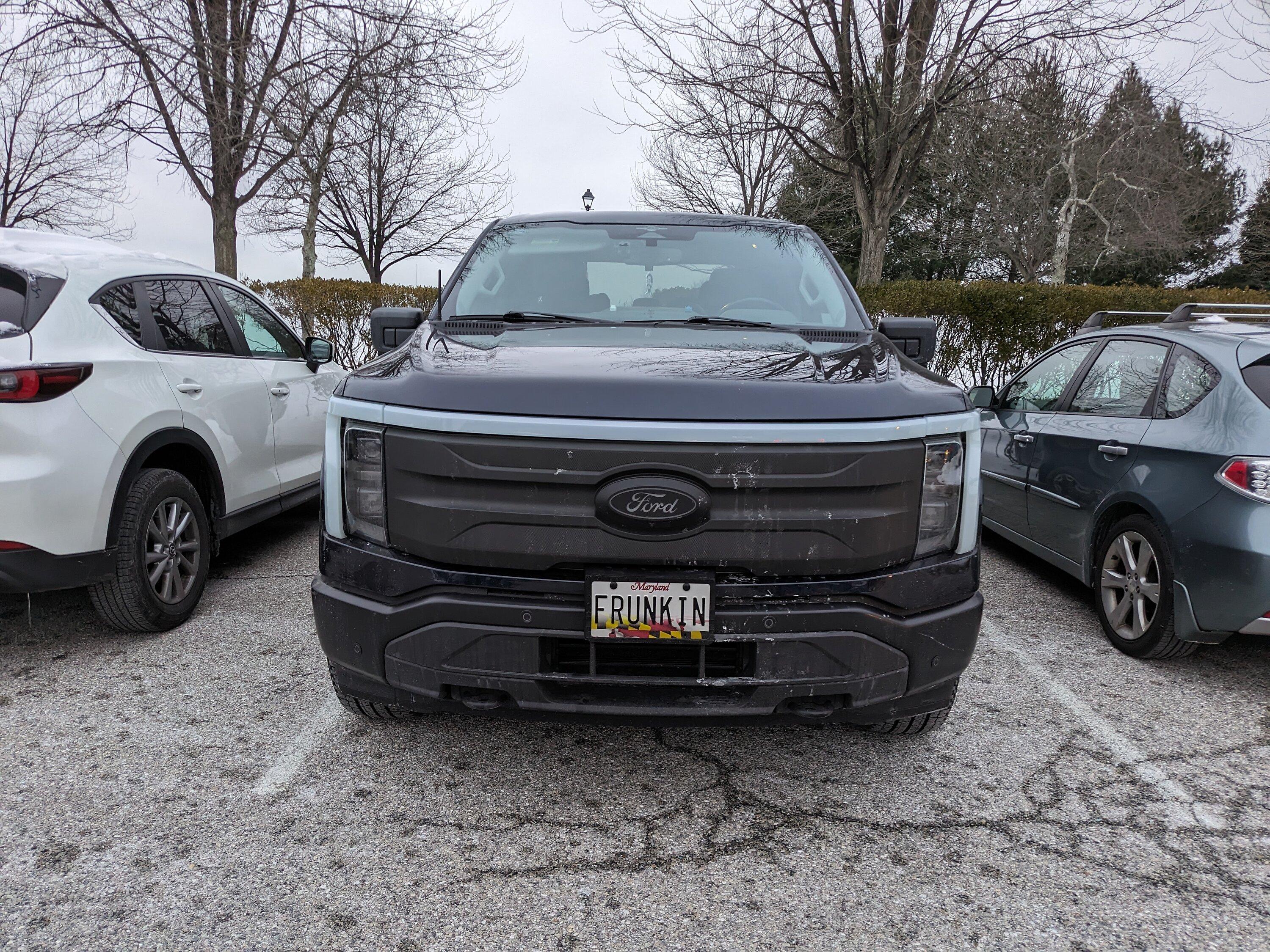 Ford F-150 Lightning How To: Front Light Bar on Lightning Pro PXL_20240118_220235502