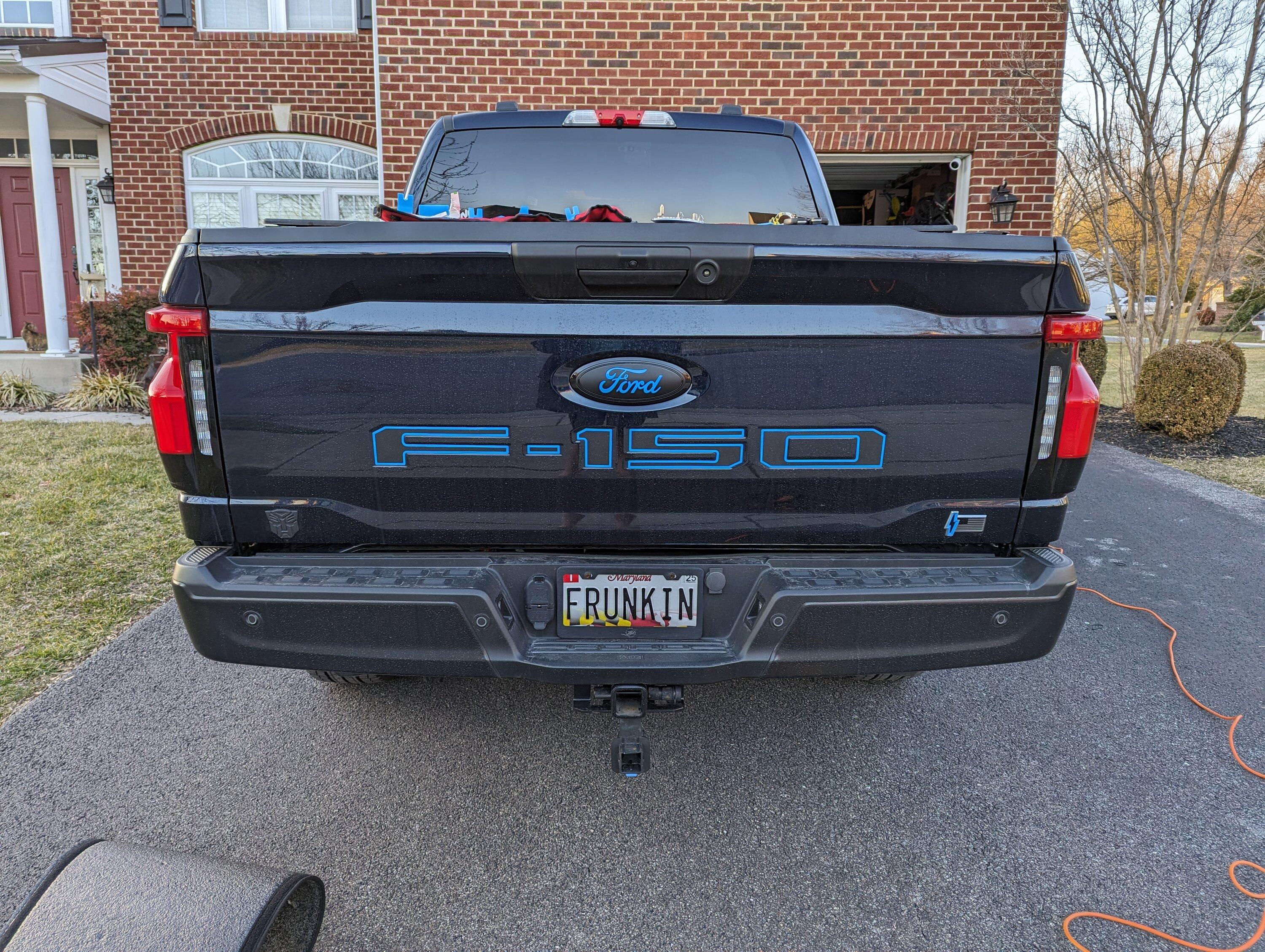 Ford F-150 Lightning 🙋‍♂️ What Did You Do To Your Lightning Today? PXL_20240225_222043452