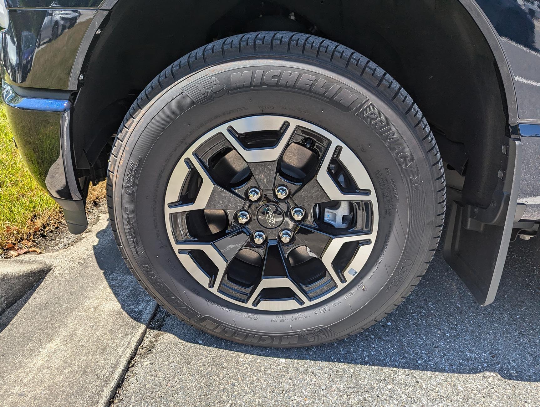 Ford F-150 Lightning XLT/PRO 18" Wheels and Tires w/ TPMS installed - 11,000 Miles on them - $900 PXL_20240701_152659025.MP