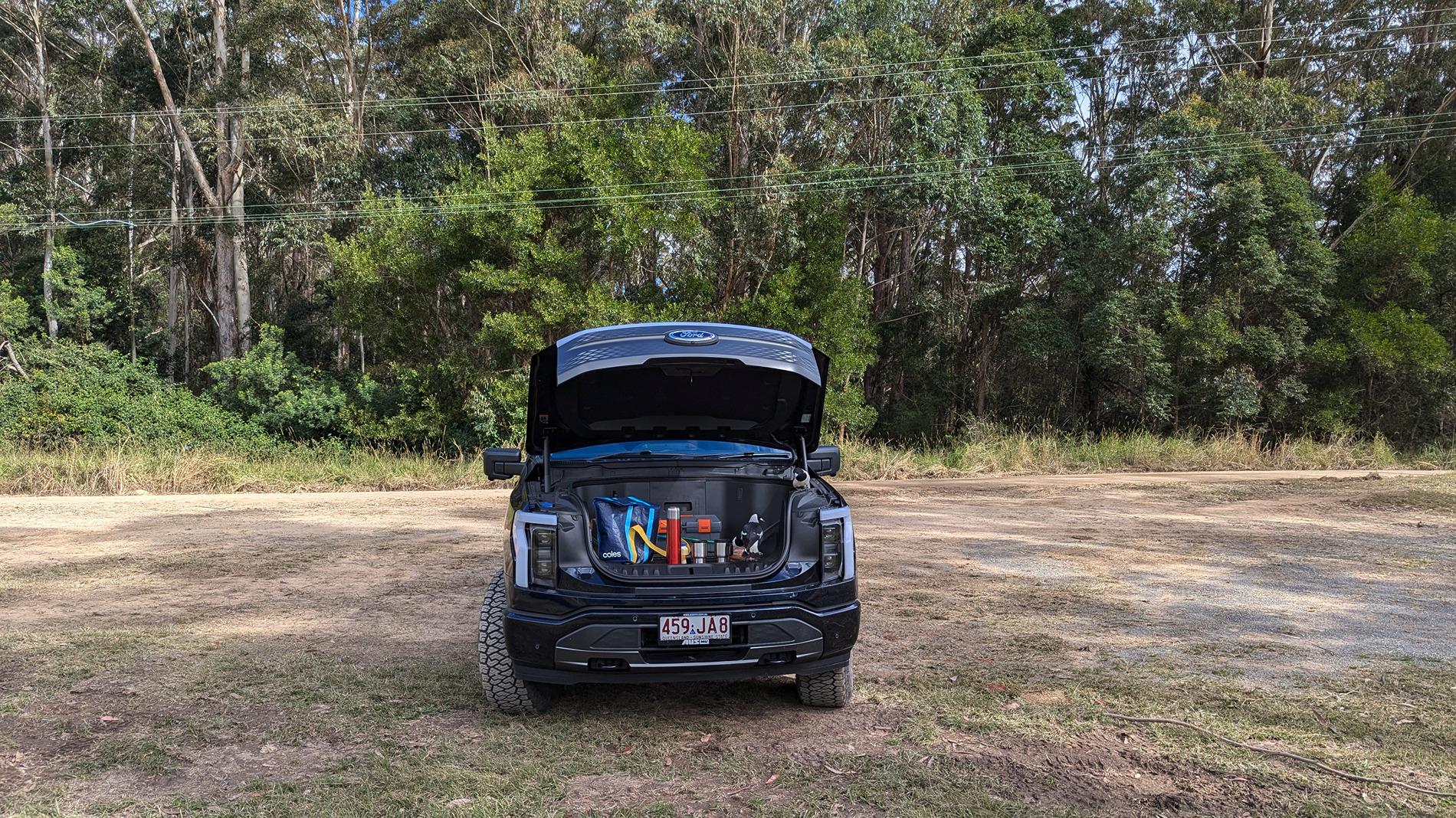 Ford F-150 Lightning Thunderbolt goes to Bellthorpe National Park PXL_20240717_010026264