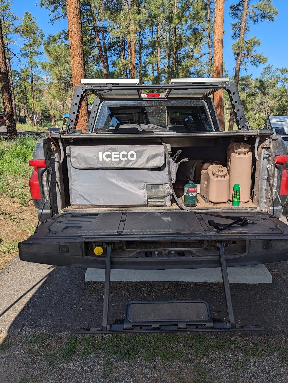 Ford F-150 Lightning Quick Northern NM camping trip--850 miles round trip. PXL_20240727_152931764