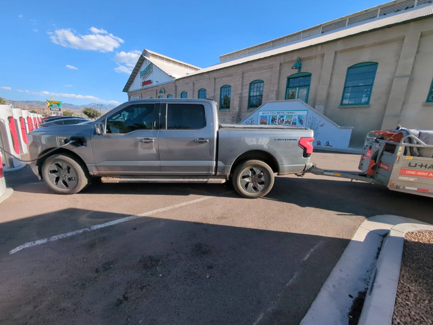 Ford F-150 Lightning Adventures of our 2023 Carbonized Gray Metallic Lariat Lightning ER PXL_20240928_230940731.RESTORED