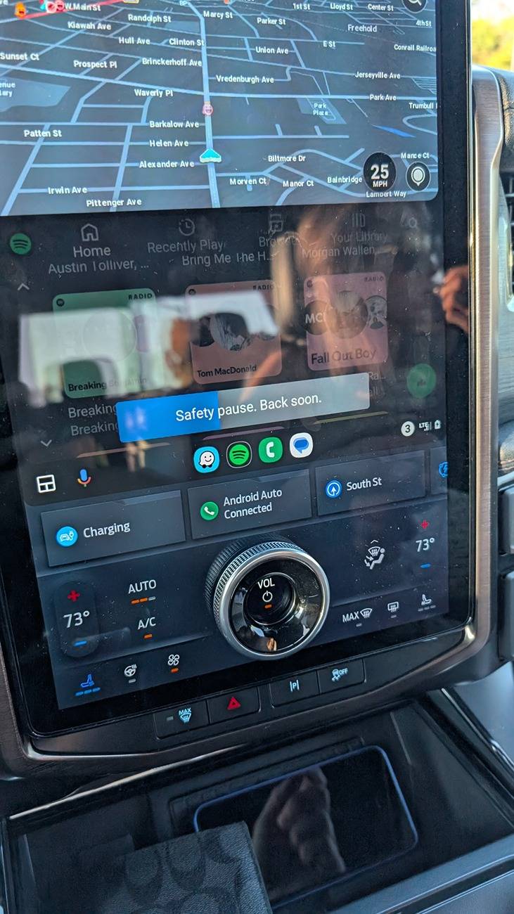 Ford F-150 Lightning Is this message from Android Auto or SYNC? PXL_20241019_211114130.MP