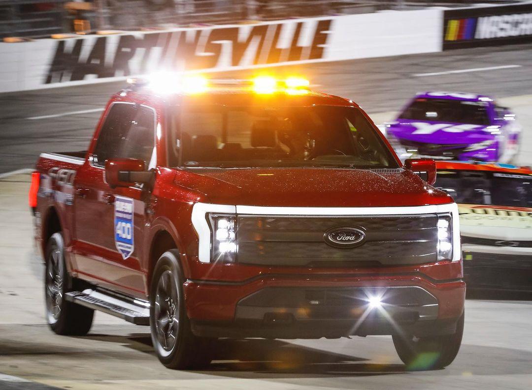 Ford F-150 Lightning F-150 Lightning Will Pace NASCAR Race at Martinsville April 7-9 Rapid Red F150 Lightning Pace Truck1