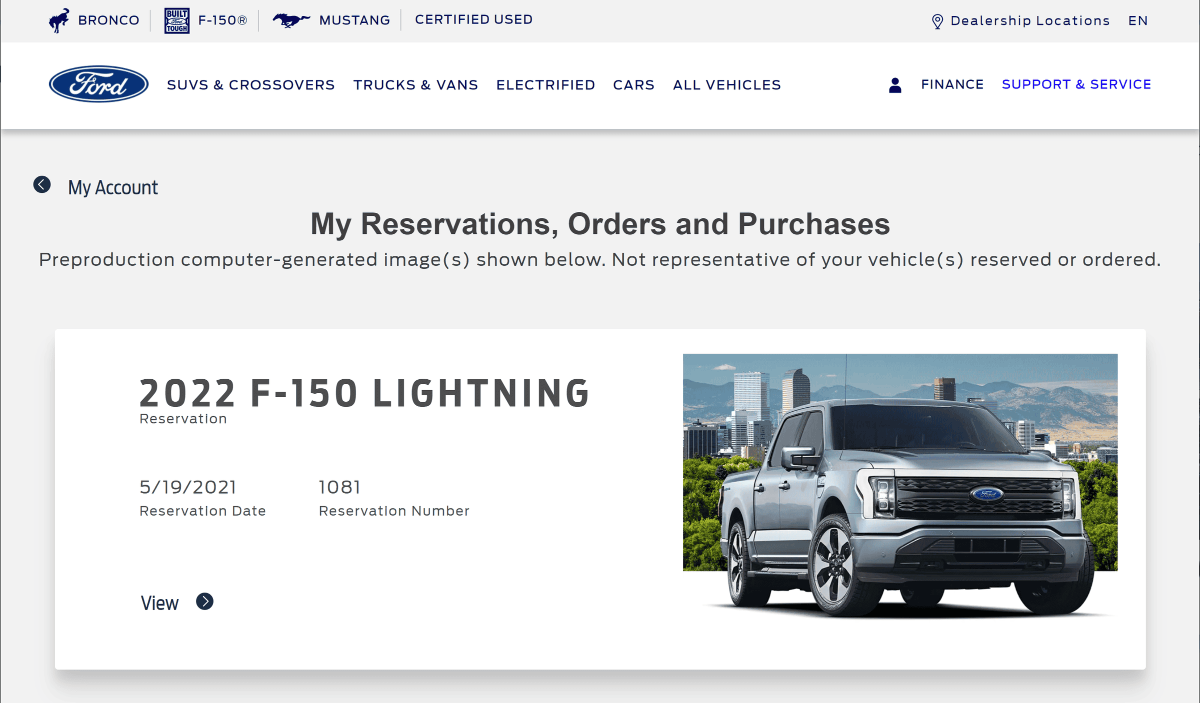 Ford F-150 Lightning What's happening with the unfilled 2022 Lightning reservations? resv