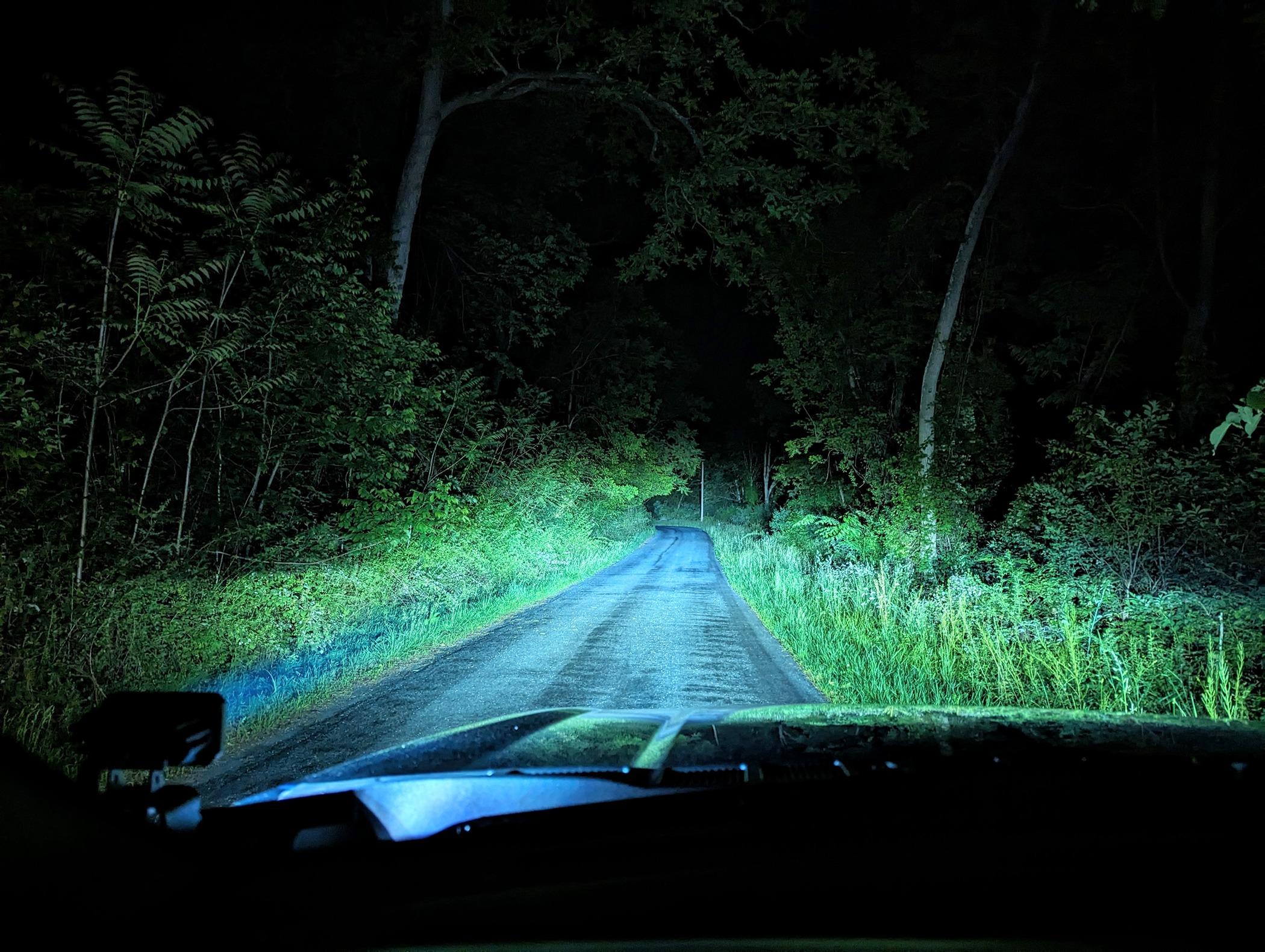 Ford F-150 Lightning Fog lights and ditch lights with backlighting, switches, and canbus integrated controls Road lit u