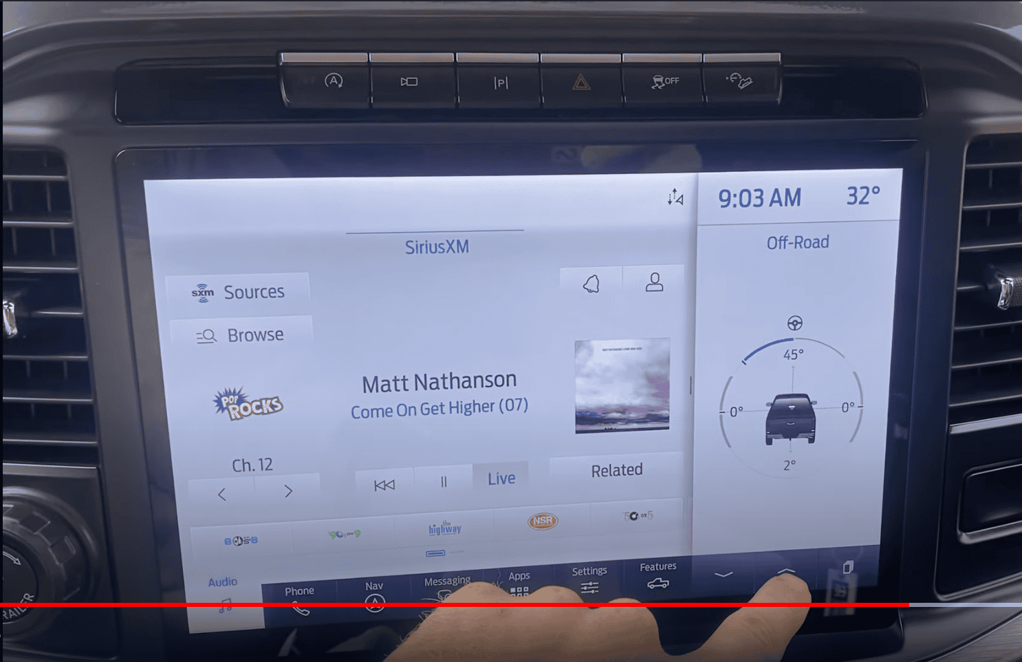 Ford F-150 Lightning Offroad page missing on Sync4 Screen Shot 2021-04-07 at 7.53.29 PM