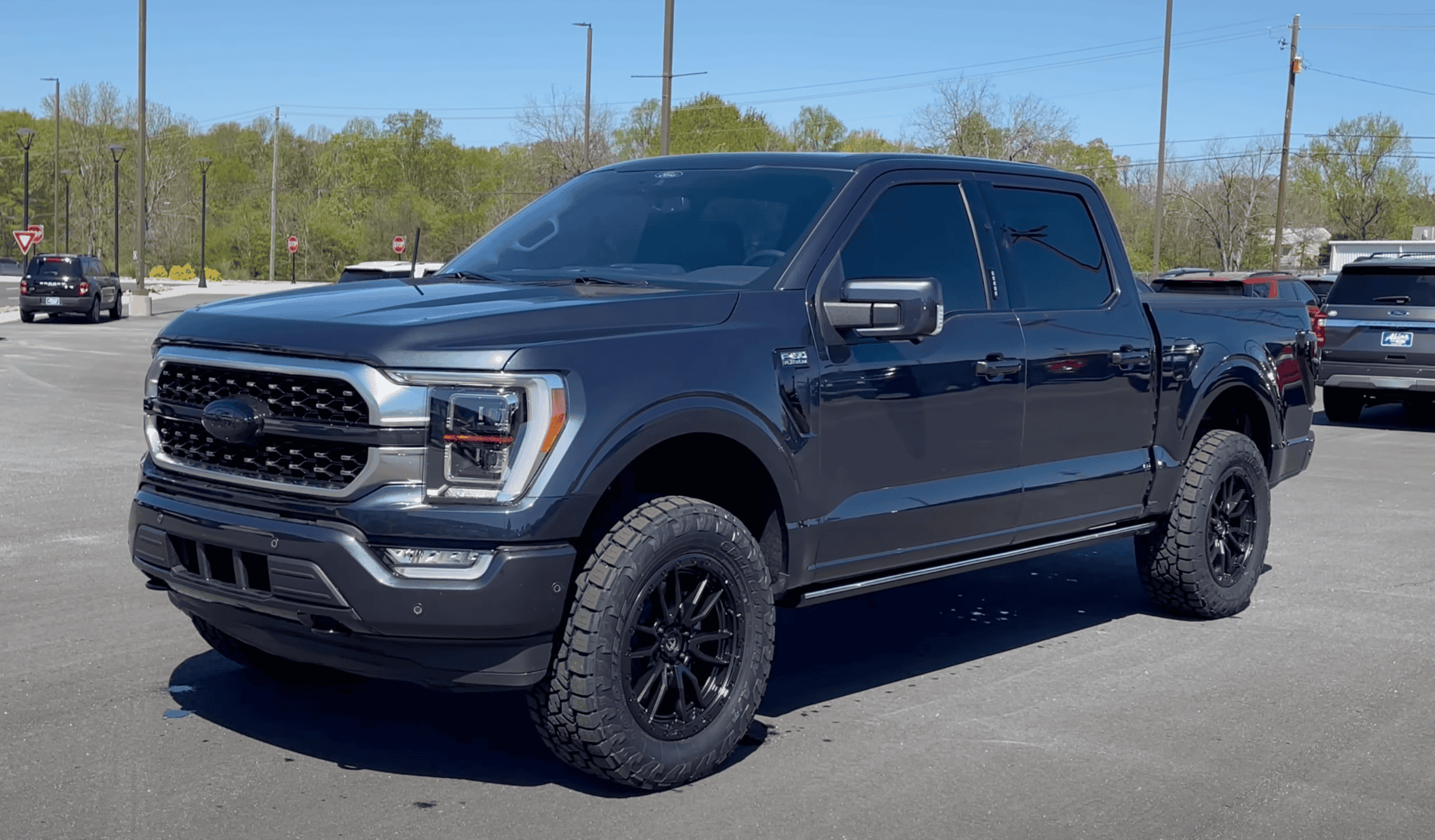 Ford F-150 Lightning Platinum - Where to Lessen the Bling Screen Shot 2021-05-23 at 8.22.06 PM