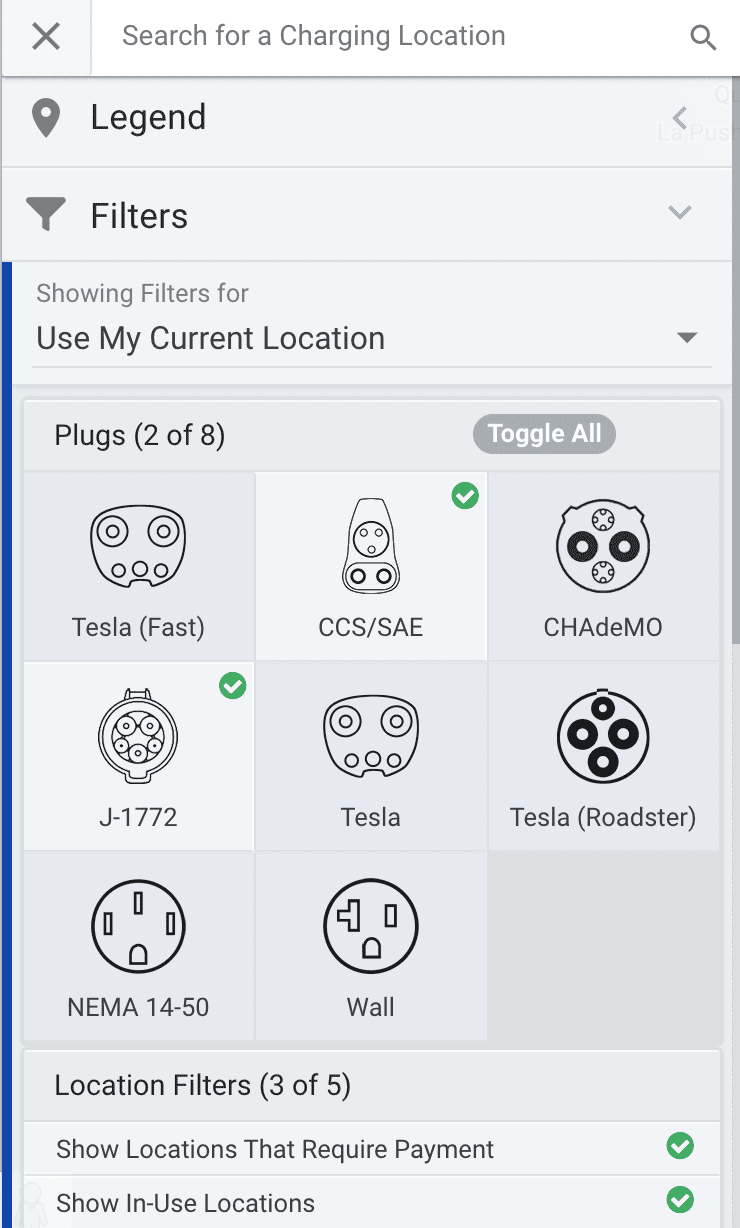 Ford F-150 Lightning ChargePoint, Electrify America Screen Shot 2022-04-22 at 2.58.48 PM