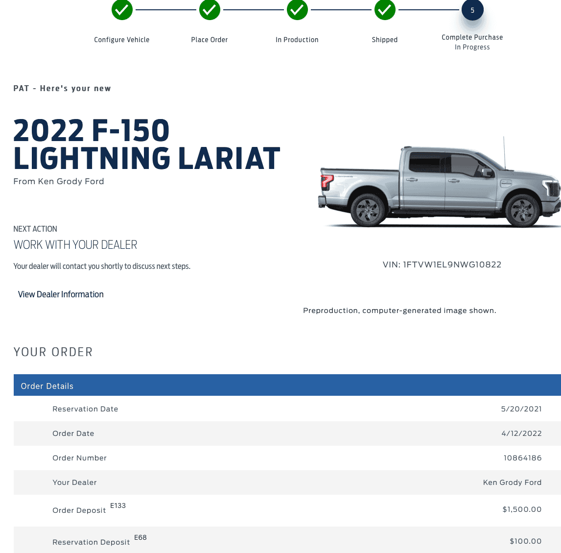 Ford F-150 Lightning ✅  6/13 Lightning Build Week Group Screen Shot 2022-07-24 at 6.53.48 AM