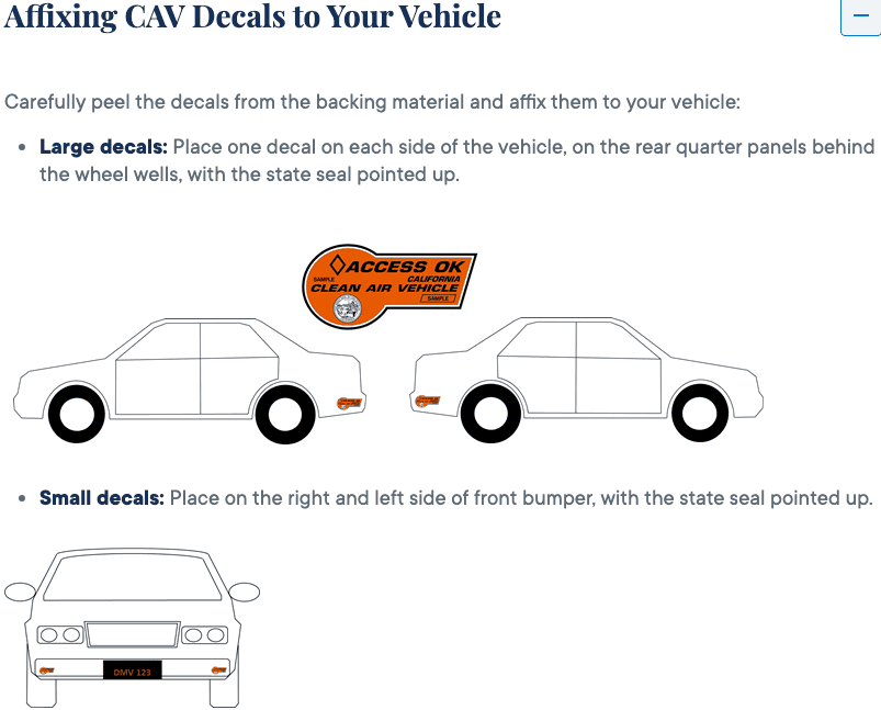 Ford F-150 Lightning CA HOV Decals and CVRP Timeline Screen Shot 2022-08-25 at 10.41.23 AM