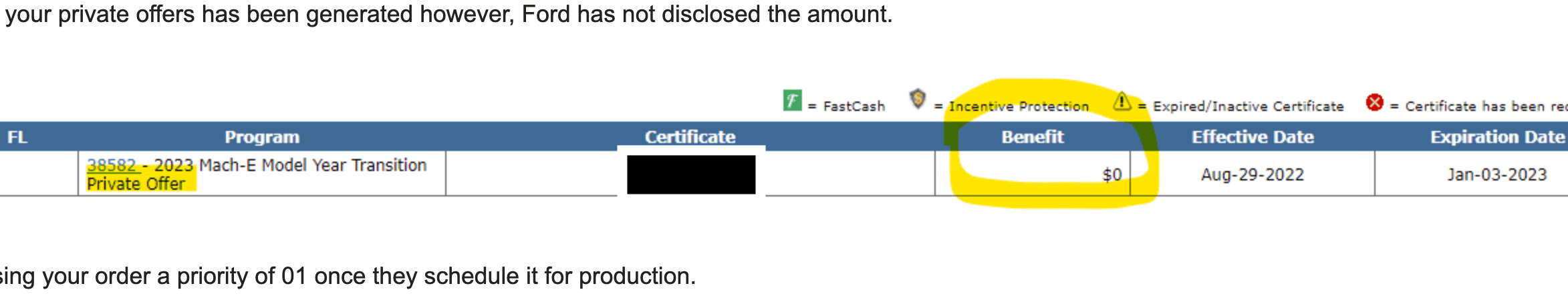 Ford F-150 Lightning Didn't get special offer for extended Pro reservation.  How to proceed? Screen Shot 2022-09-24 at 7.16.09 AM