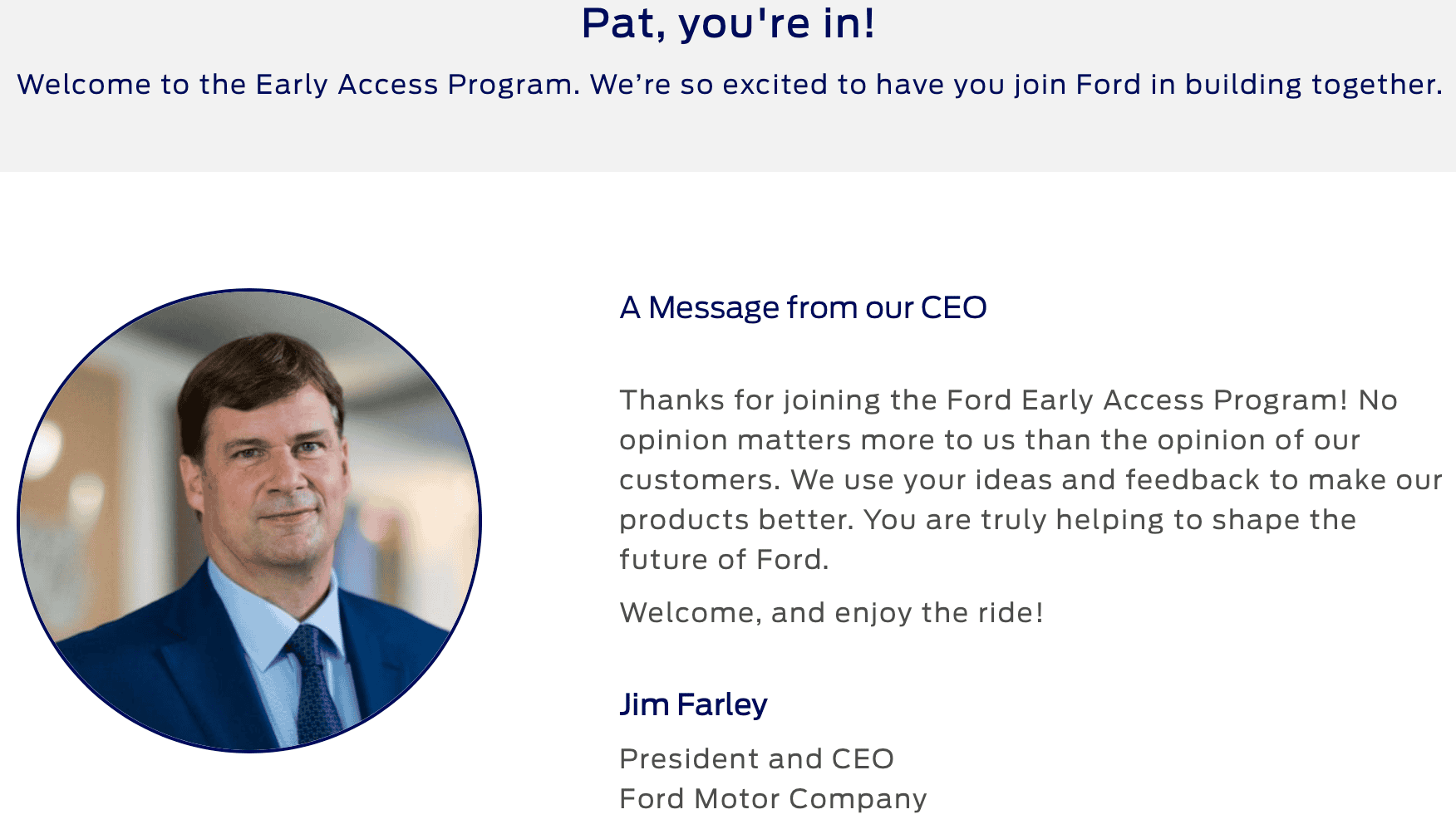 Early Access / Early Adopter for beta OTA - how to get into it ? | Ford ...