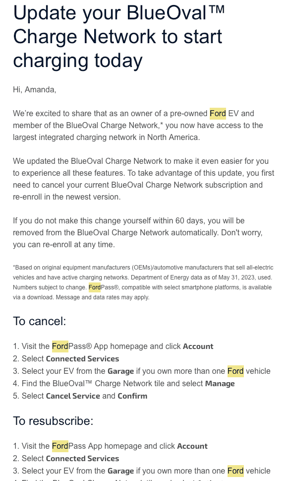 Ford F-150 Lightning BlueOval Charge Network Adds Three Charging Providers to Surpass 106,000 Chargers Screen Shot 2023-11-02 at 11.57.59 AM