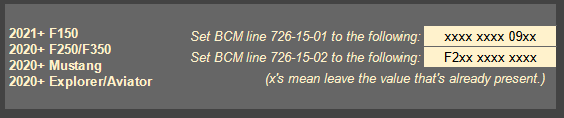 Ford F-150 Lightning 2021+ F-150 FORScan List / Database / Spreadsheet ? Screenshot 2021-11-30 165903