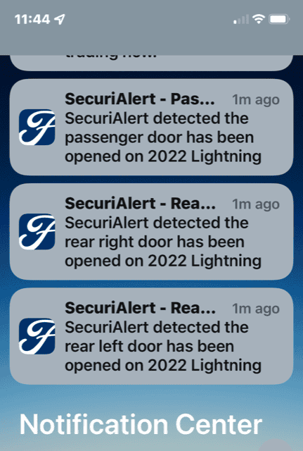 Ford F-150 Lightning Securialert - Thoughts? Screenshot 2022-07-27 at 11.44.41 AM