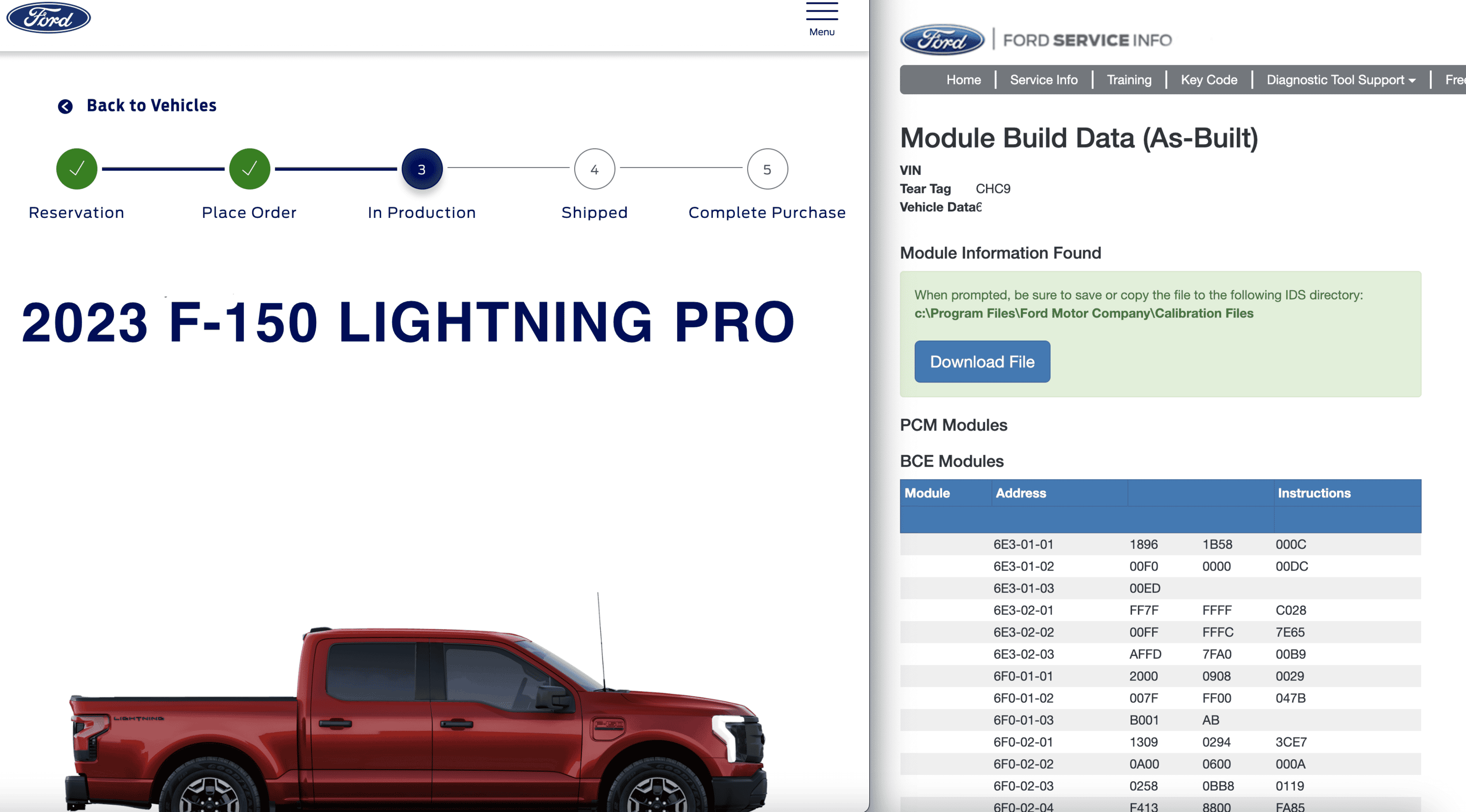 Ford F-150 Lightning ✅ 4/24/2023 Lightning Build Week Group (MY2023) Screenshot 2023-05-02 at 9.23.58 AM