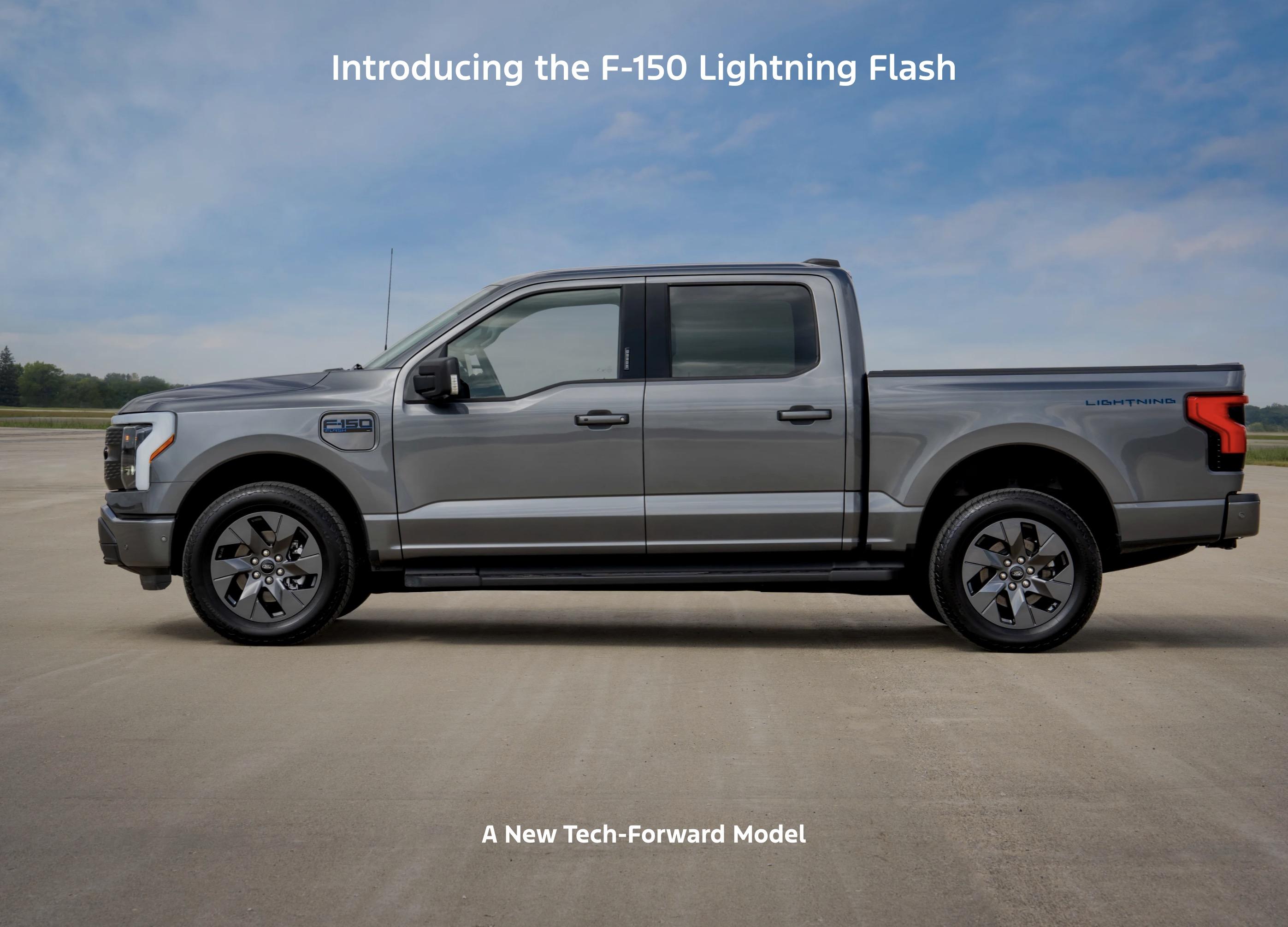 Ford F-150 Lightning F-150 Lightning FLASH Model Debuts with Heat Pump and Bigger Screen Screenshot 2023-10-03 at 5.26.26 AM