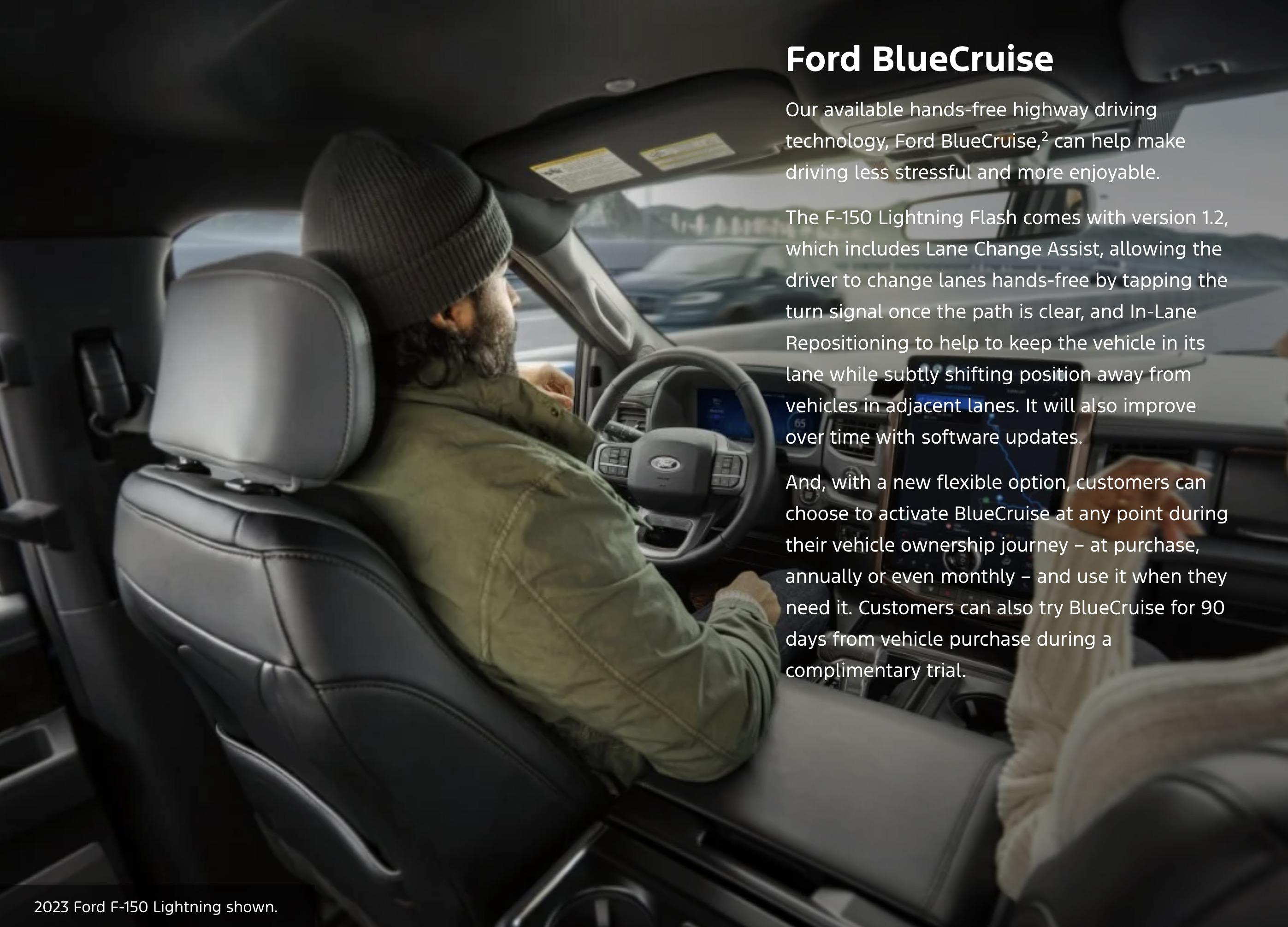 Ford F-150 Lightning F-150 Lightning FLASH Model Debuts with Heat Pump and Bigger Screen Screenshot 2023-10-03 at 5.26.44 AM