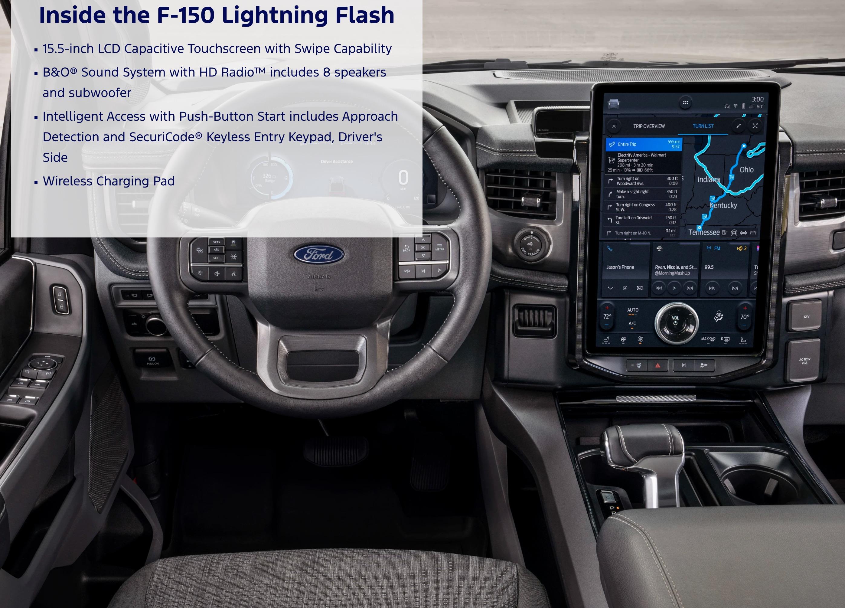 Ford F-150 Lightning F-150 Lightning FLASH Model Debuts with Heat Pump and Bigger Screen Screenshot 2023-10-03 at 5.27.01 AM