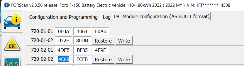 Ford F-150 Lightning F150 Lightning FORscan thread Screenshot 2023-11-04 064012