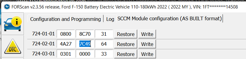 Ford F-150 Lightning F150 Lightning FORscan thread Screenshot 2023-11-04 064119