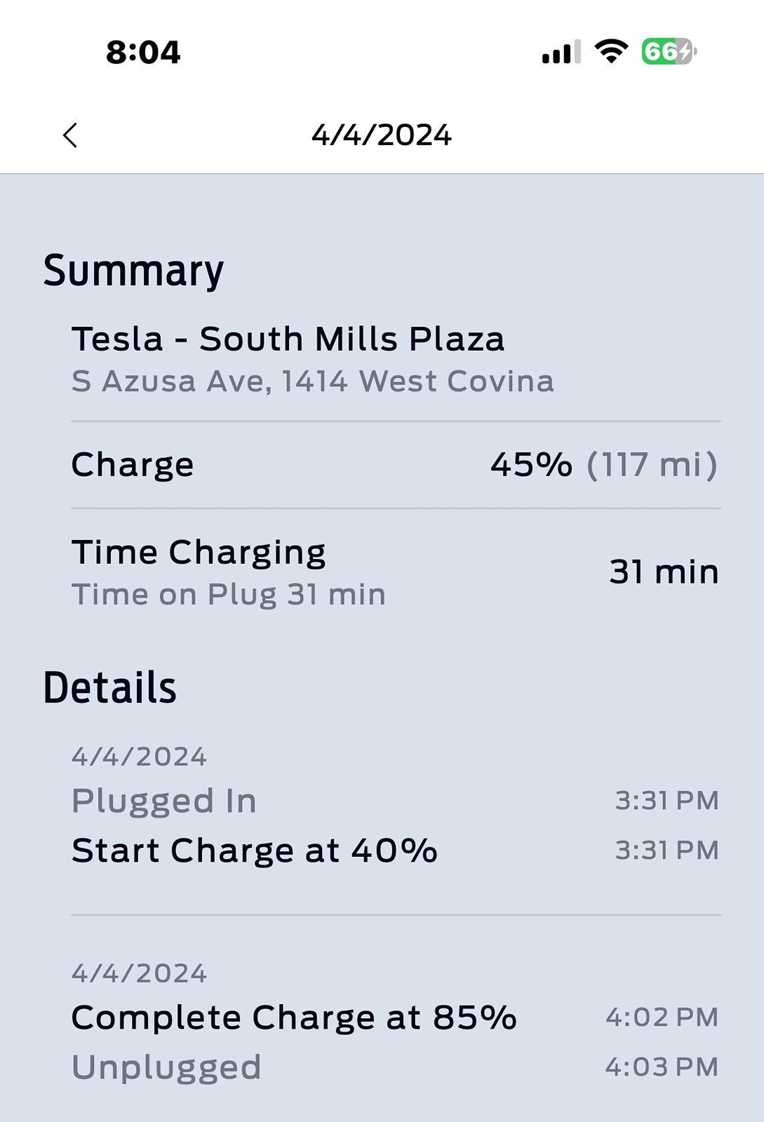 Ford F-150 Lightning Updated: Charging Session Details: Does this work for anyone.. ever? Screenshot 2024-04-07 at 8.04.30 AM