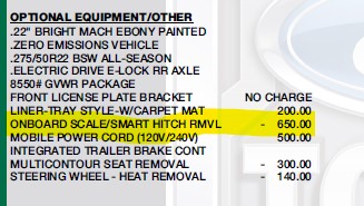 Ford F-150 Lightning Retrofit Smart Hitch/Onboard Scales to MY23? Screenshot 2024-04-16 171048