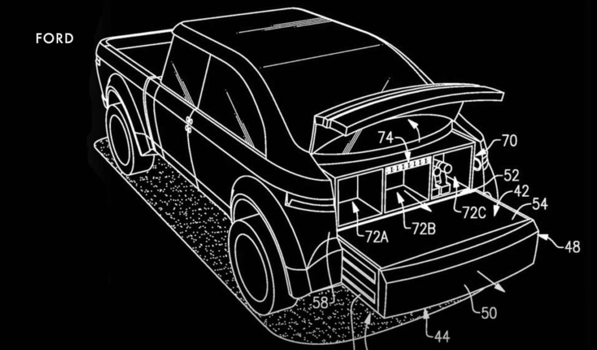 Ford F-150 Lightning Project T3 Electric Truck Design Previewed in Ford Patent Filing? Screenshot 2024-09-22 at 10.21.12 AM