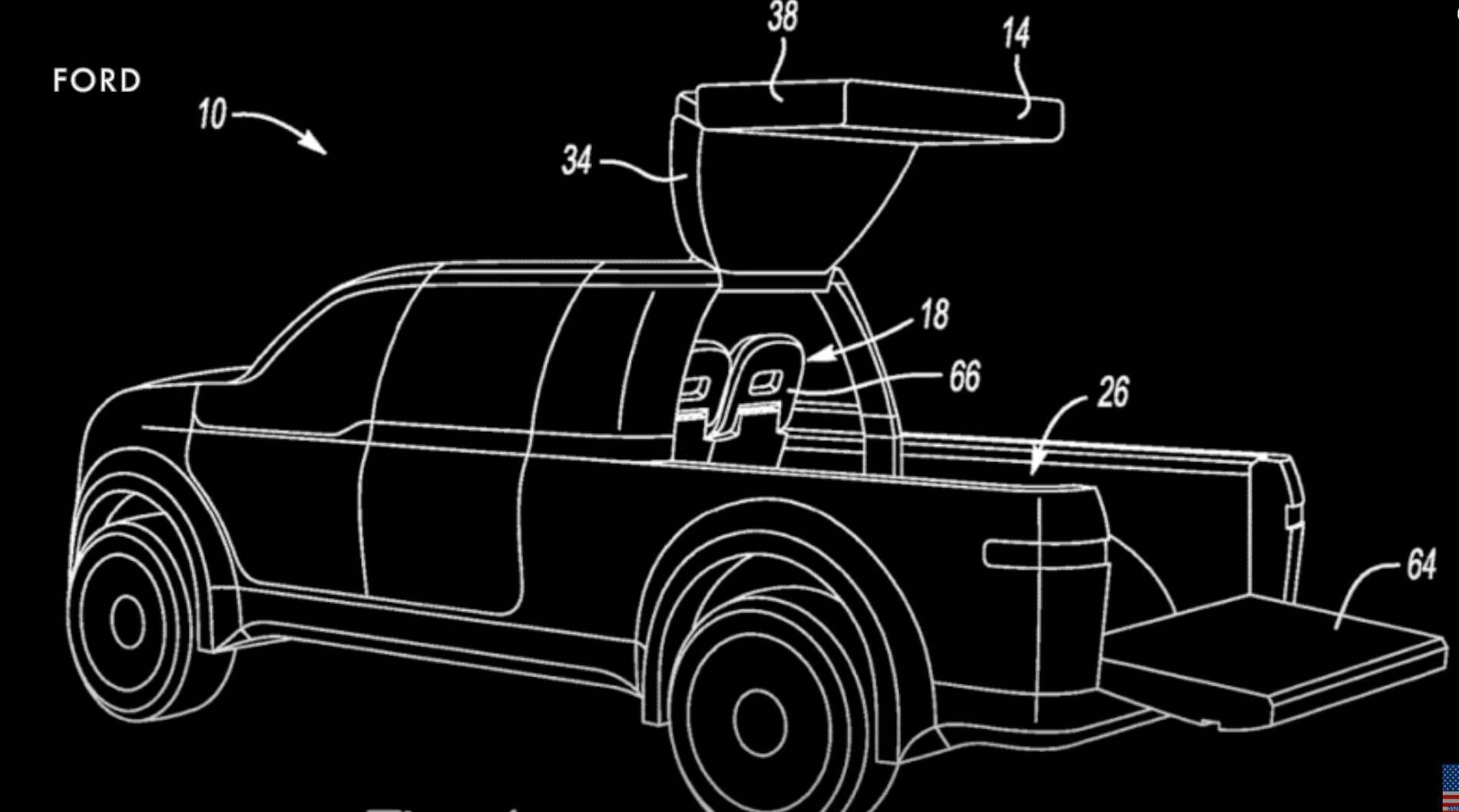 Ford F-150 Lightning Project T3 Electric Truck Design Previewed in Ford Patent Filing? Screenshot 2024-09-22 at 10.22.14 AM