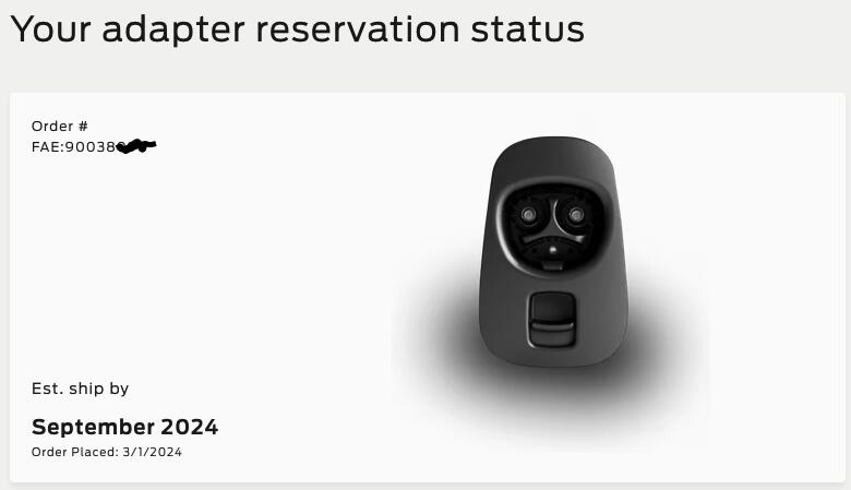 Ford F-150 Lightning Ford Resumes Shipping Fast Charging Adapters Screenshot 2024-09-30 at 10.39.21 AM