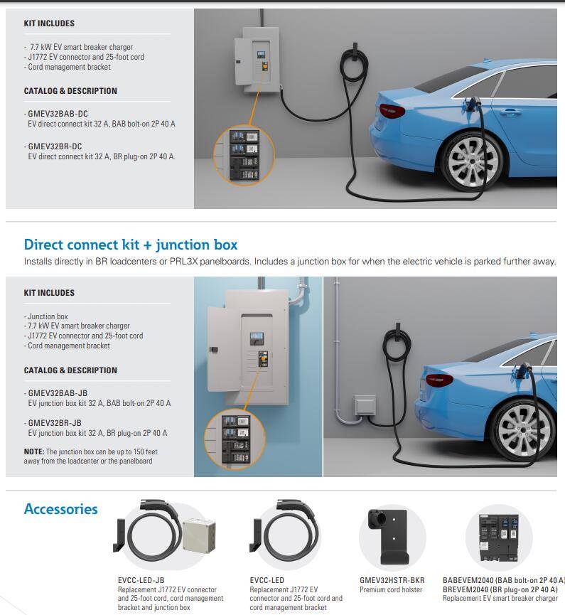 Ford F-150 Lightning New EVSE option:  a BReAKER with built-in EV Charging:  EATON Screenshot 2024-10-22 11.50.04 AM