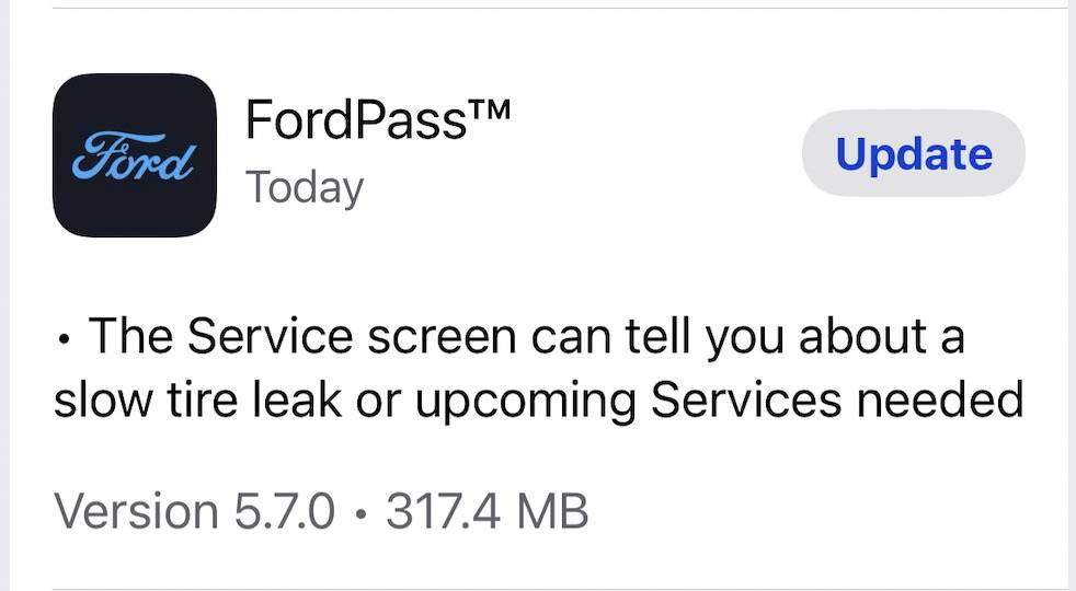 Ford F-150 Lightning FordPass App v5.7 for iOS released Screenshot 2024-10-22 at 11.31.28 AM