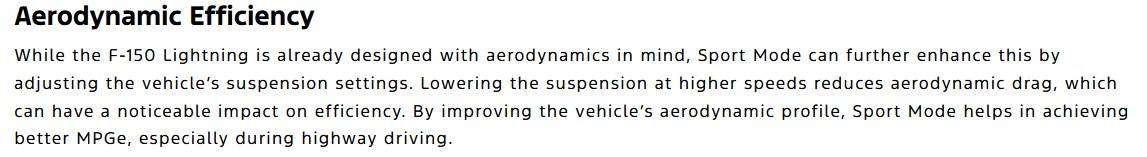 Ford F-150 Lightning Sport Mode all the time Screenshot 2024-11-03 070106