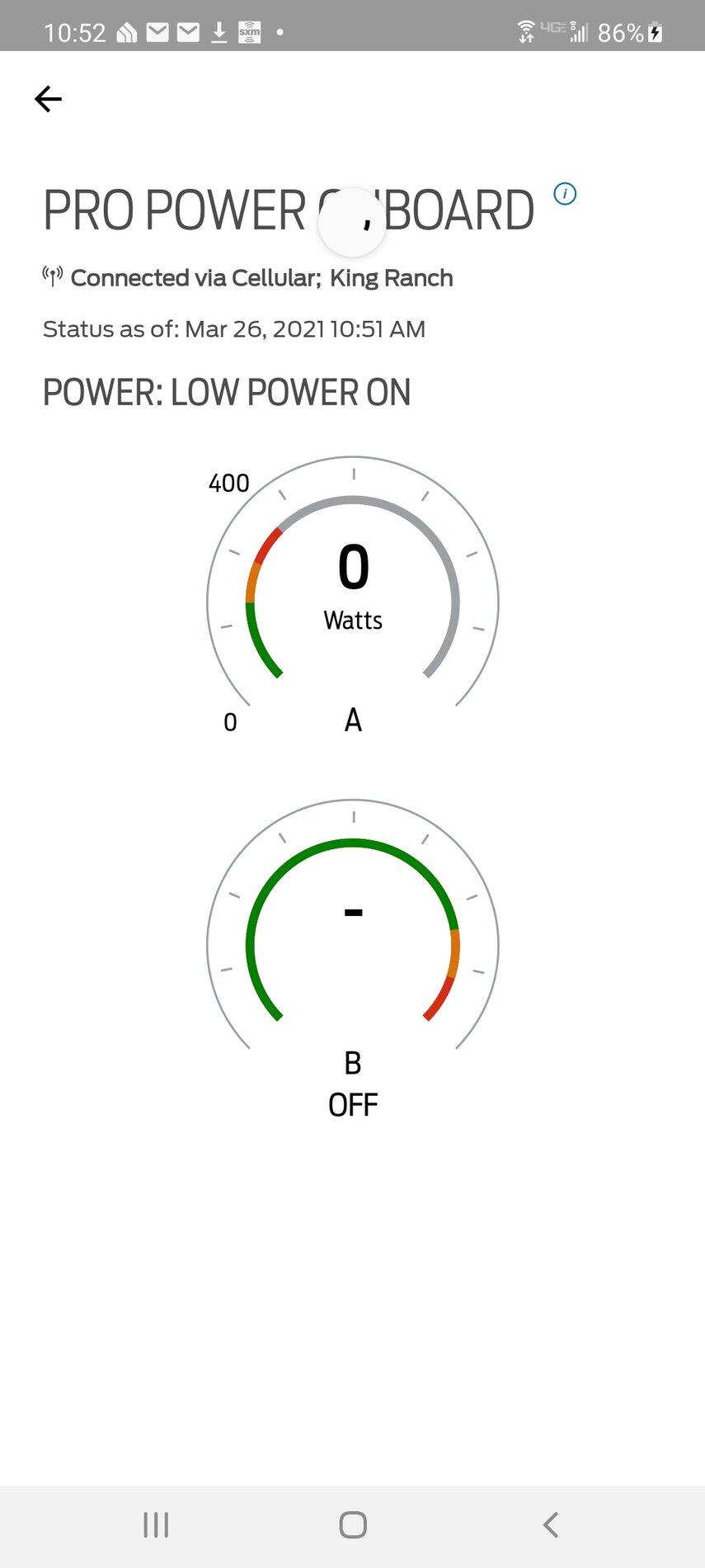 Ford F-150 Lightning Pro Power comes on automatically at startup? Screenshot_20210326-105200_FordPass