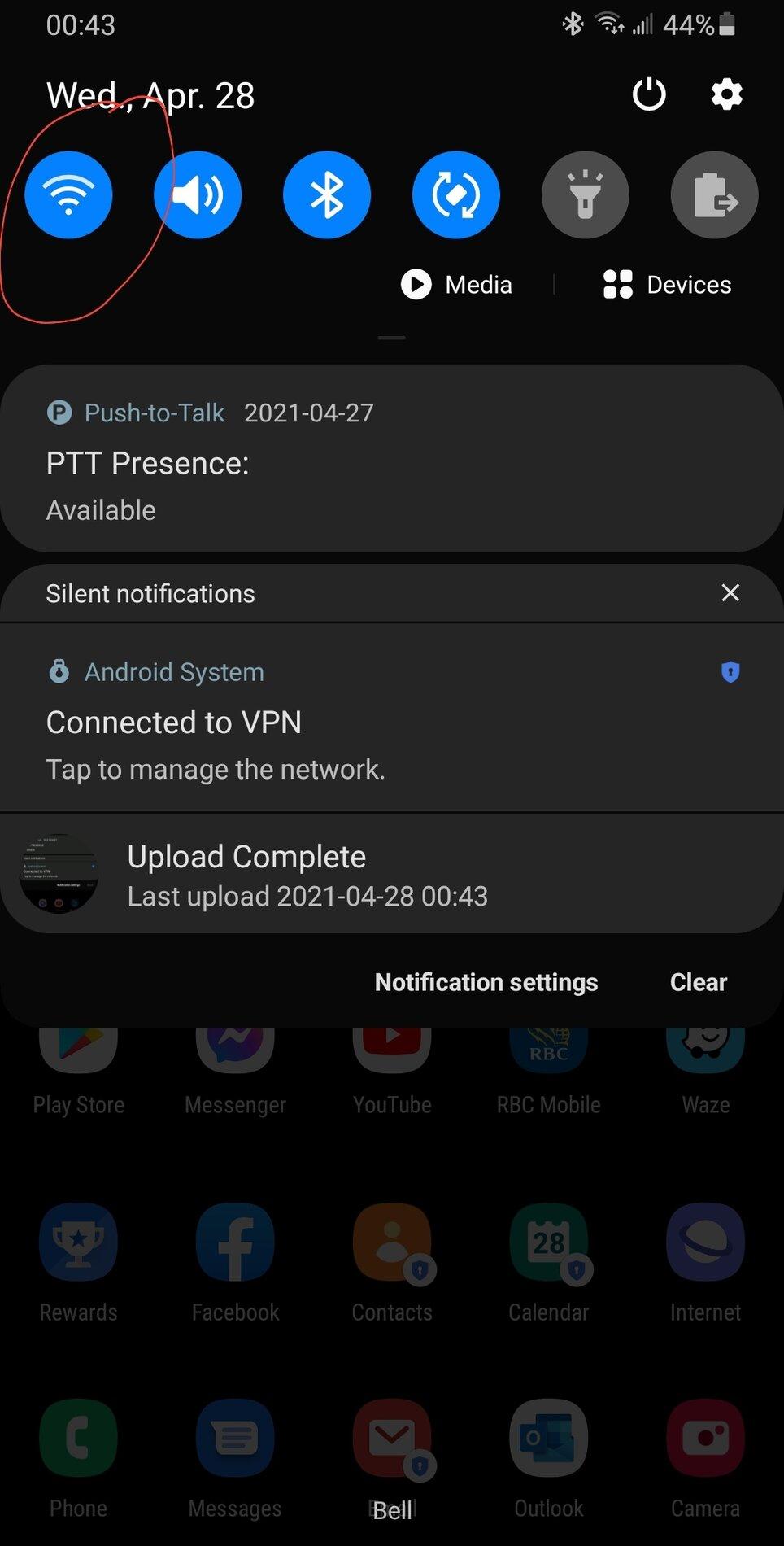 Ford F-150 Lightning No Internet with Projected App Screenshot_20210428-004413_Nova Launcher