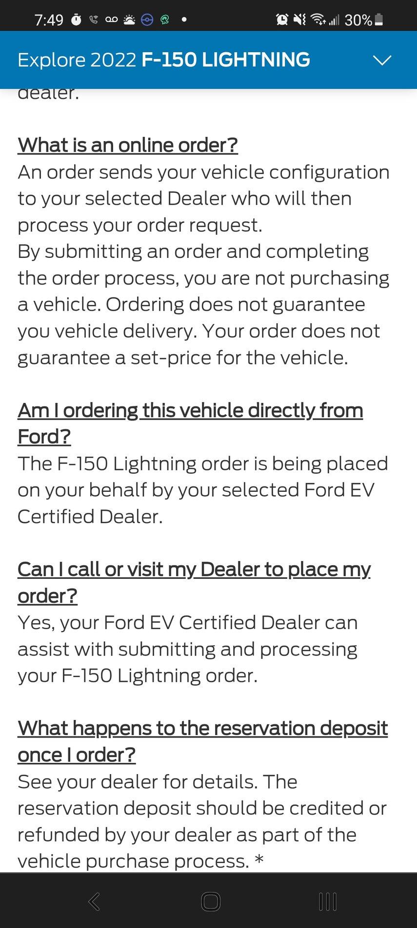 Ford F-150 Lightning List: F-150 Lightning dealers that do / don't apply ADM (price markup) Screenshot_20210929-194931_Chrome