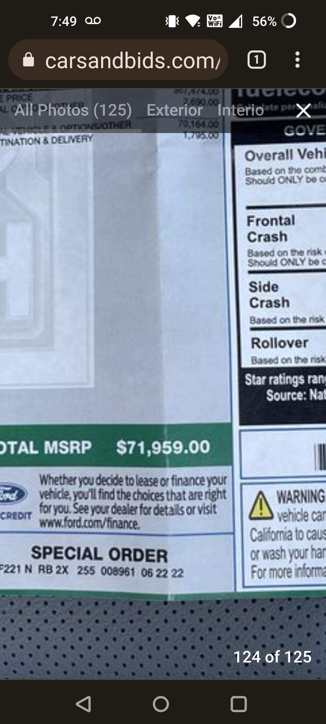 Ford F-150 Lightning Flipper prices around MSRP now. Screenshot_2022-10-14-19-49-03-98_40deb401b9ffe8e1df2f1cc5ba480b12