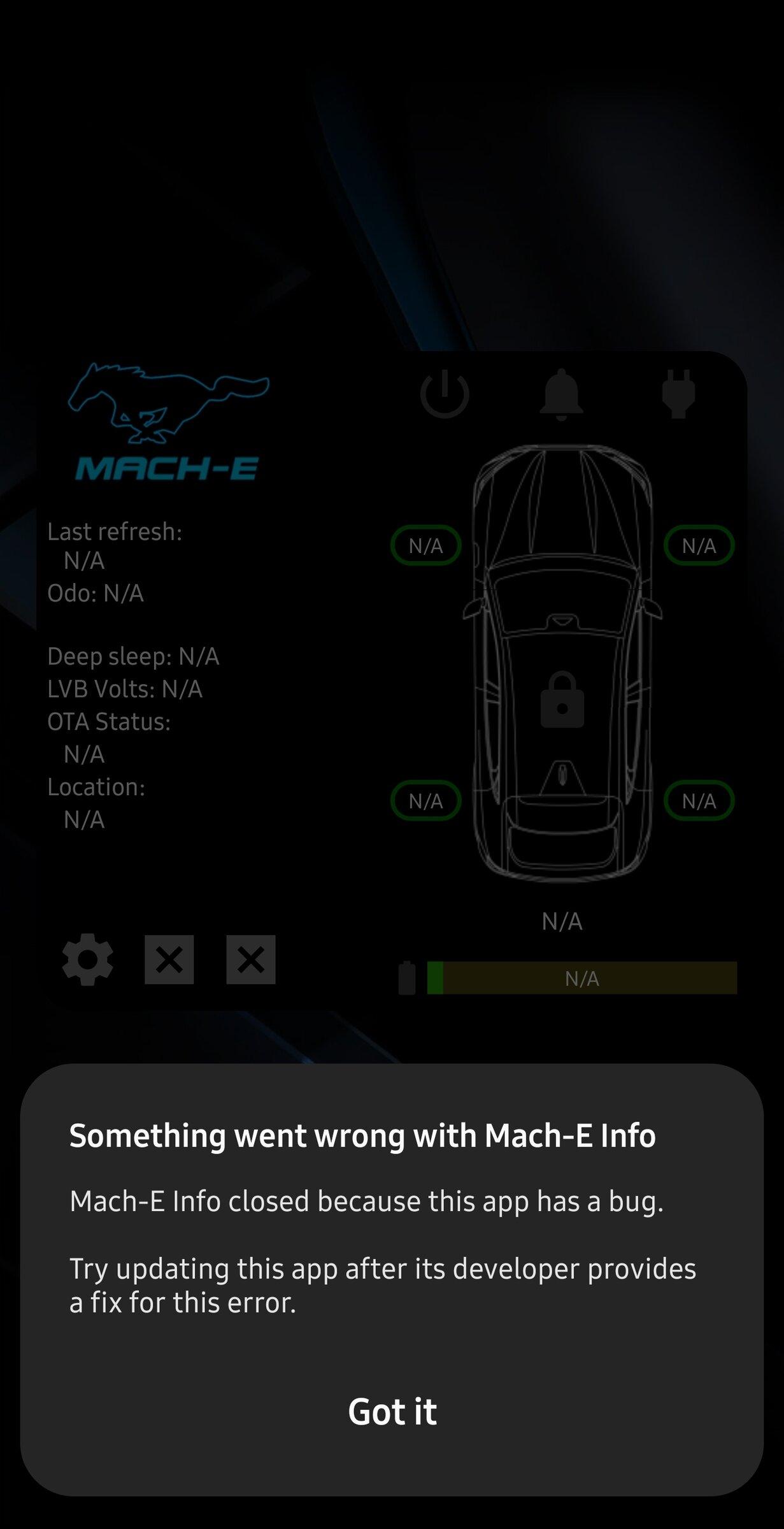 Ford F-150 Lightning Android widget Screenshot_20220226-184838_Device care